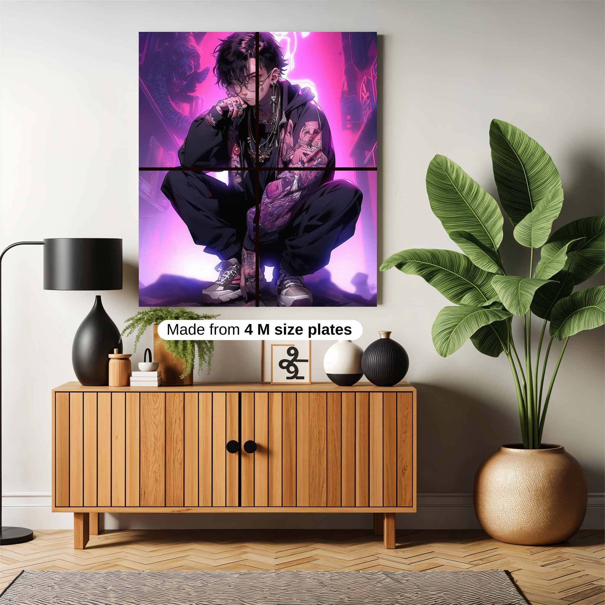 Rebel Glow Safe Wall Magnetic / M