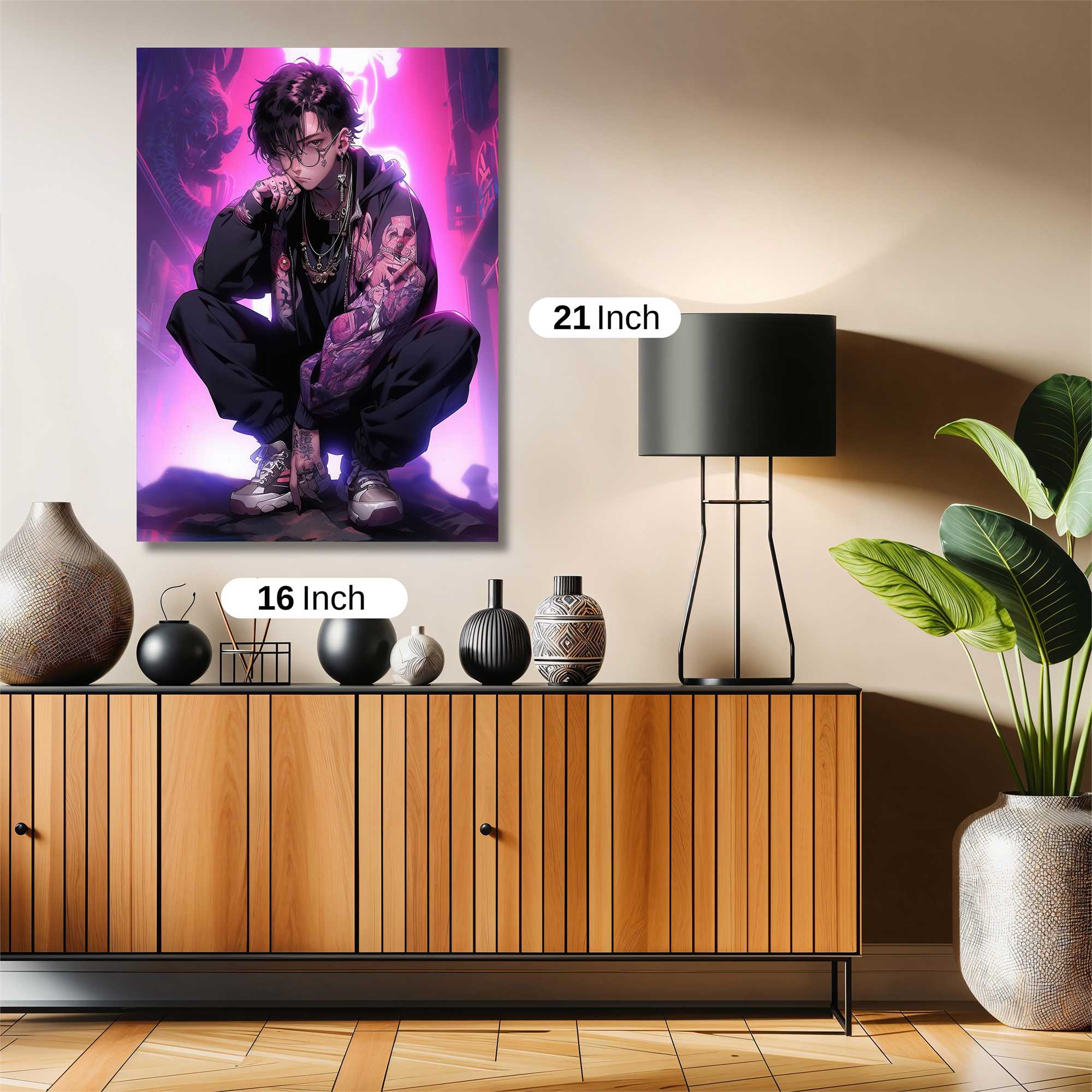 Rebel Glow Safe Wall Magnetic / M