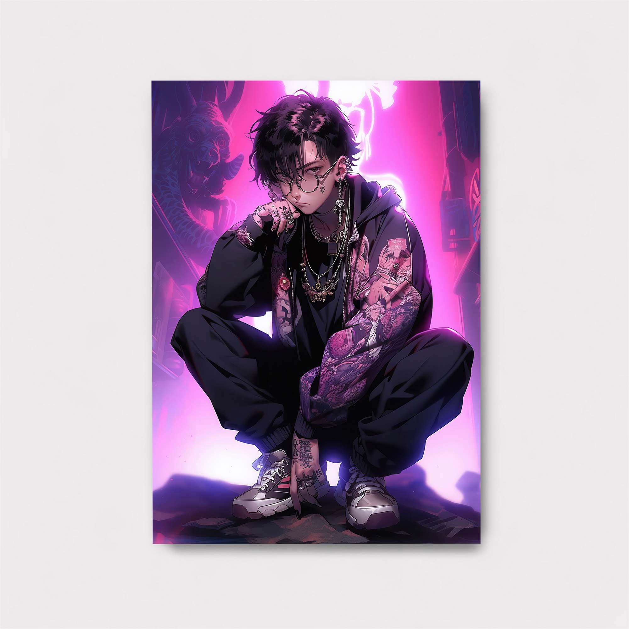 Rebel Glow Safe Wall Magnetic / M