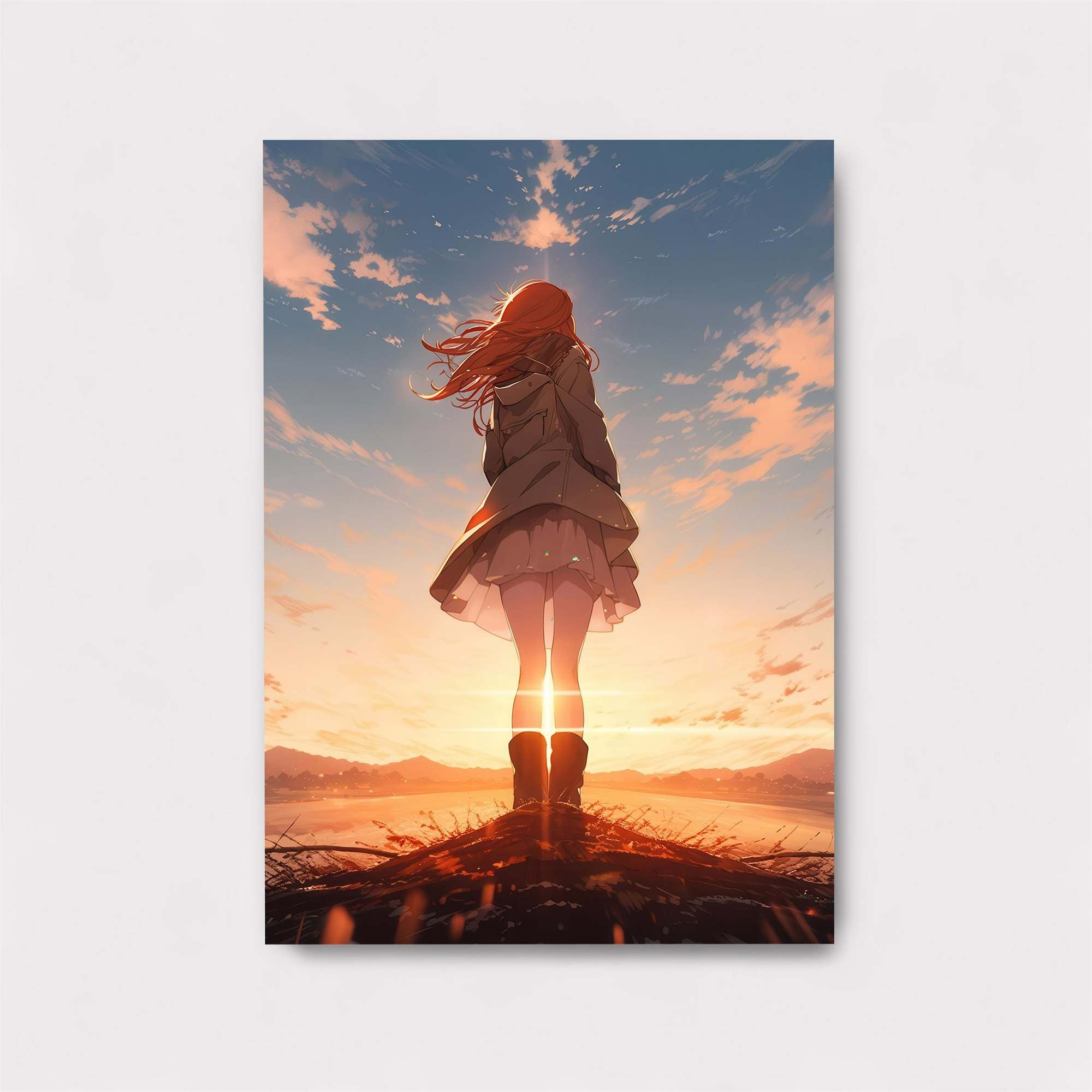 Sunset Serenity Safe Wall Magnetic / M