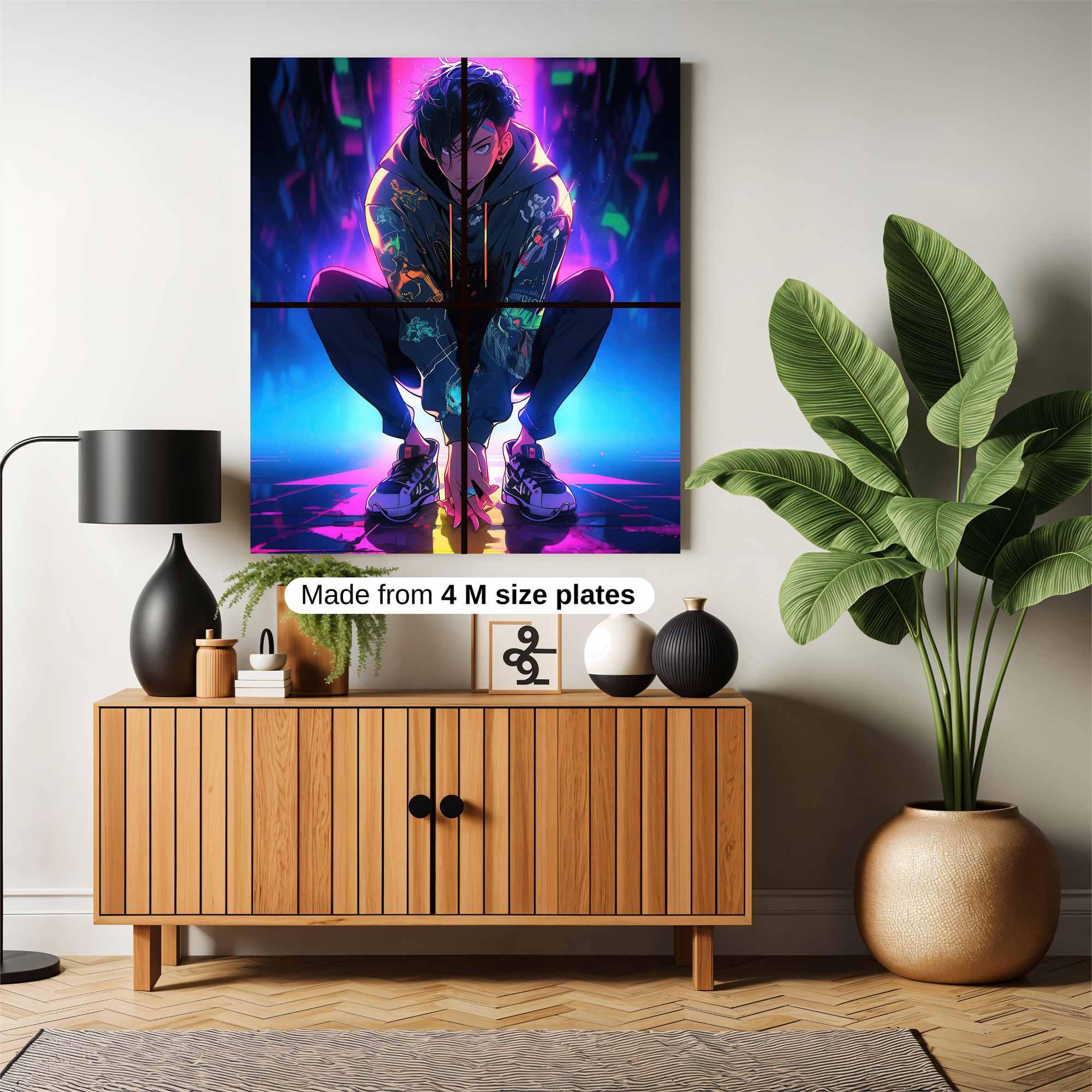 Neon Rebel Safe Wall Magnetic / M