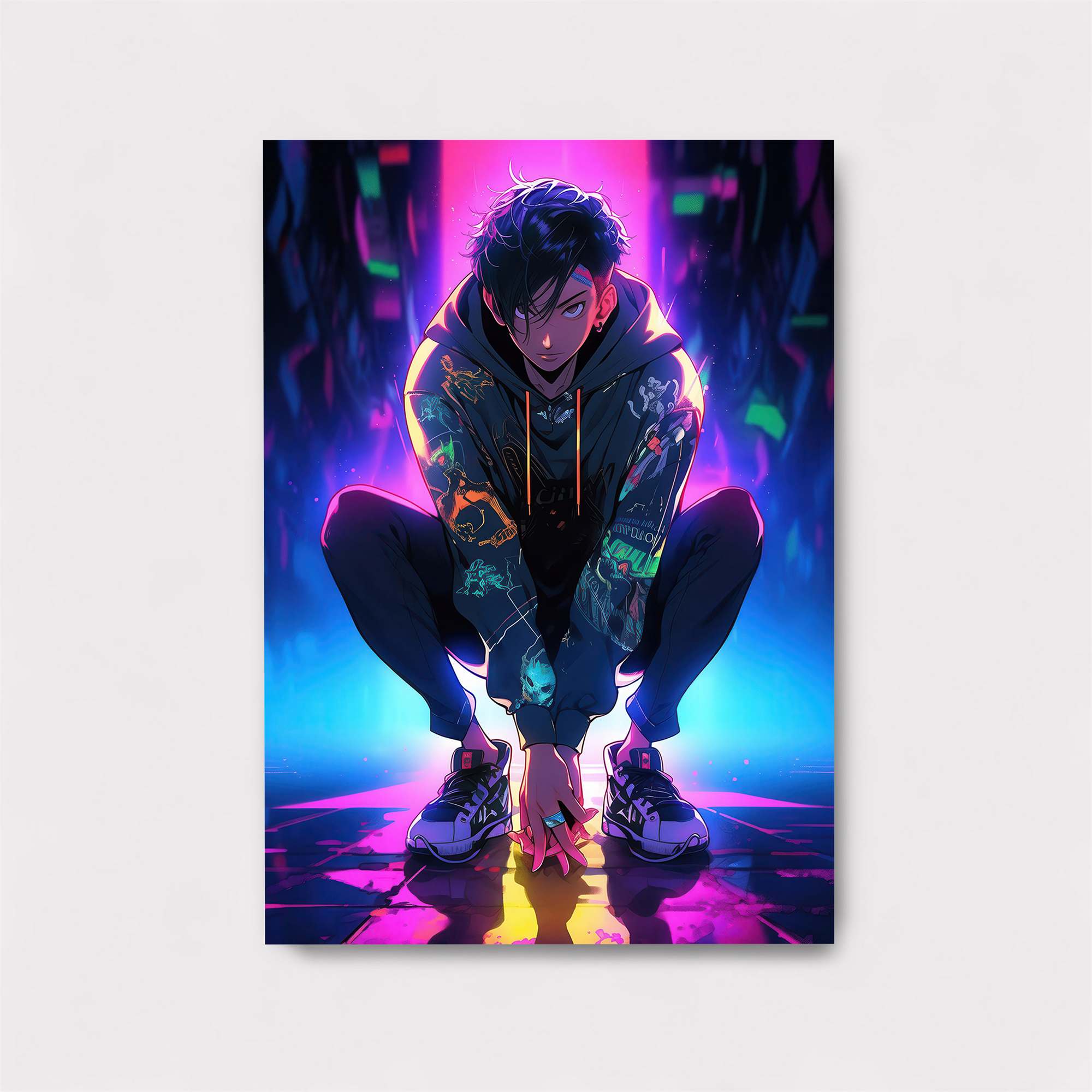 Neon Rebel Safe Wall Magnetic / M