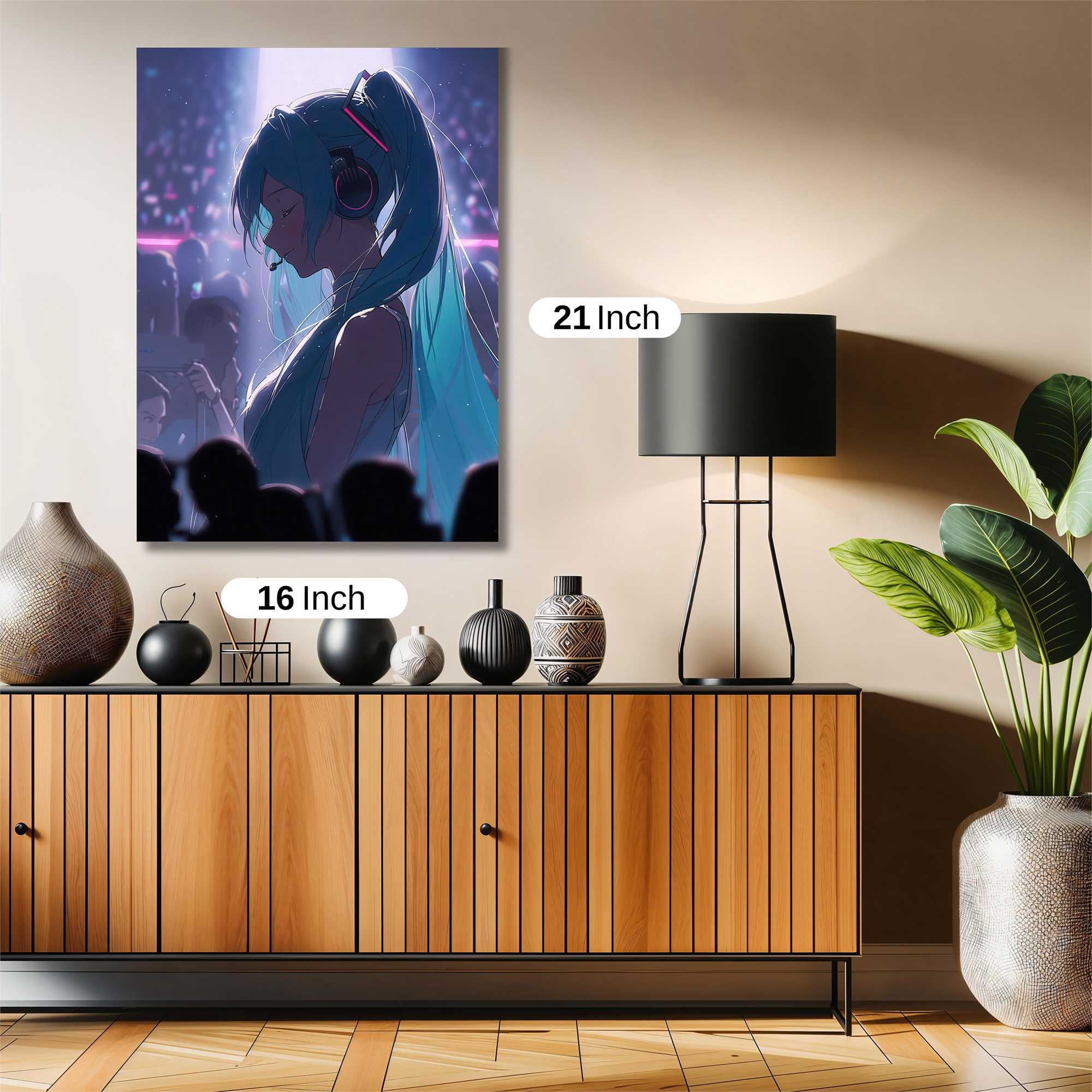 Hatsune Serene Safe Wall Magnetic / M