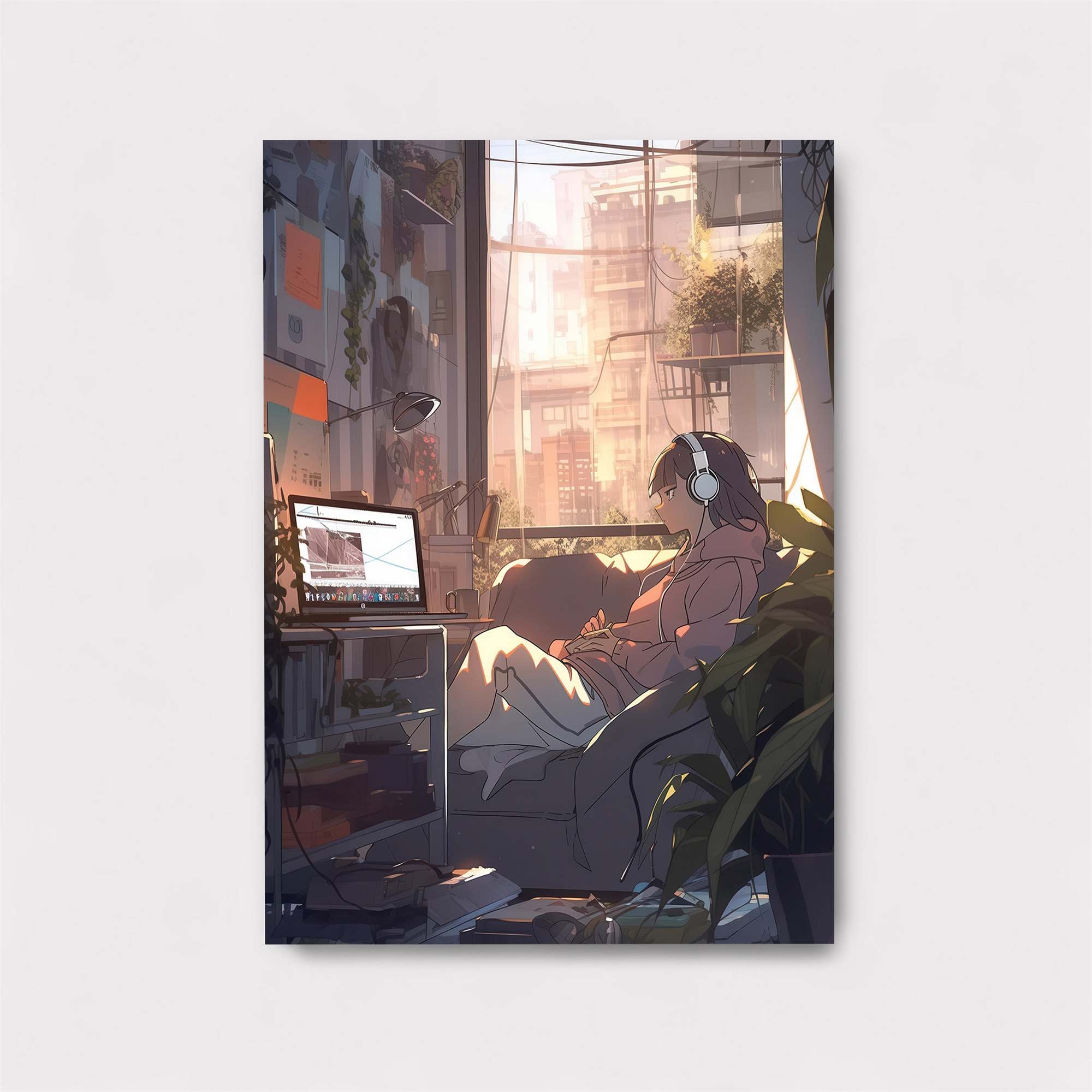 Sunlit Serenity Safe Wall Magnetic / M