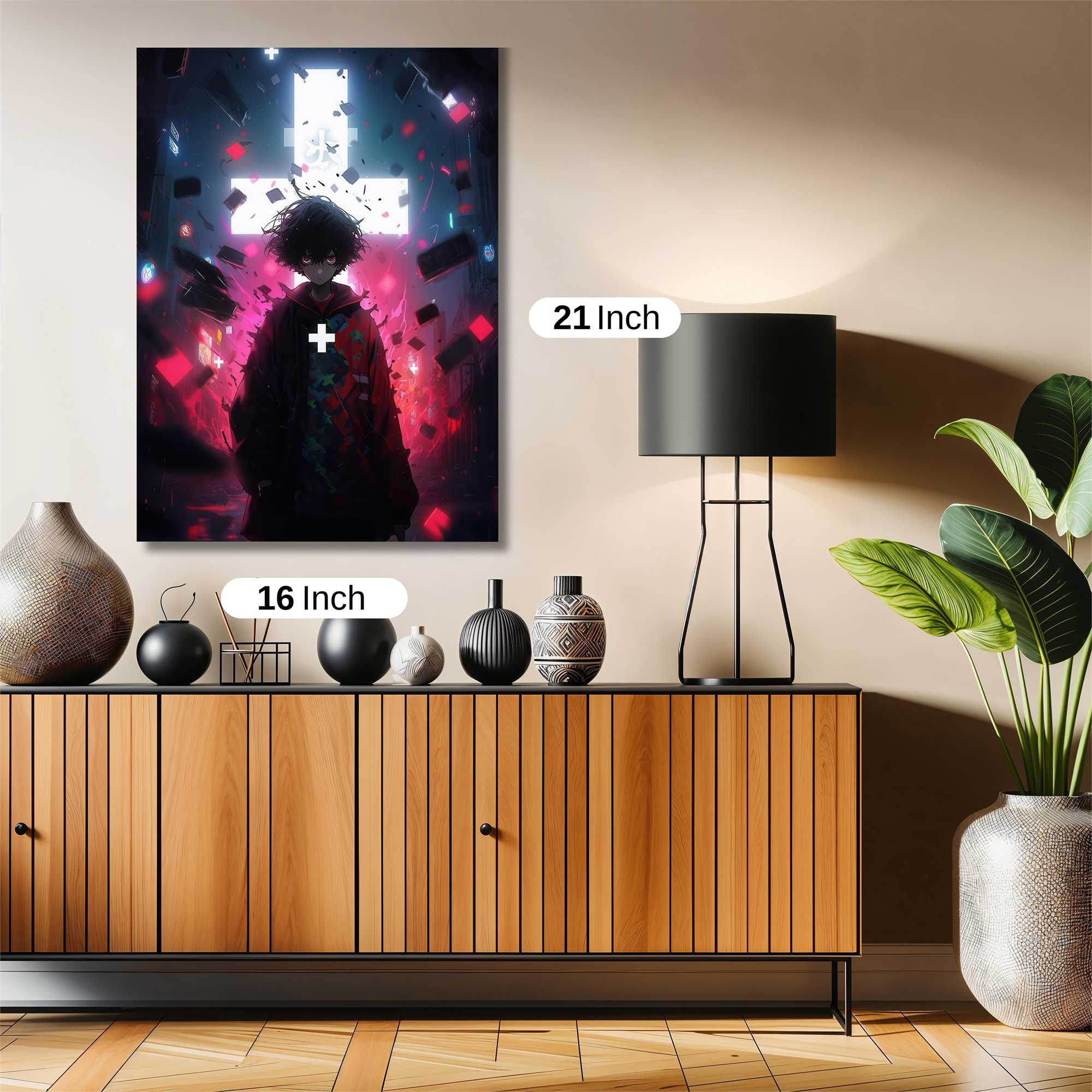 Neon Descent Safe Wall Magnetic / M