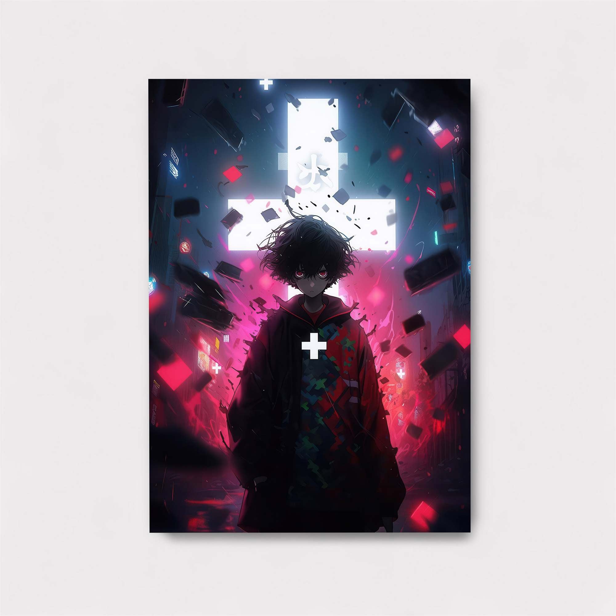 Neon Descent Safe Wall Magnetic / M