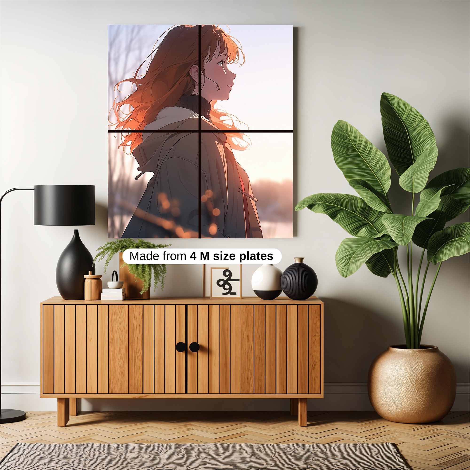 Sunset Serenity Safe Wall Magnetic / M