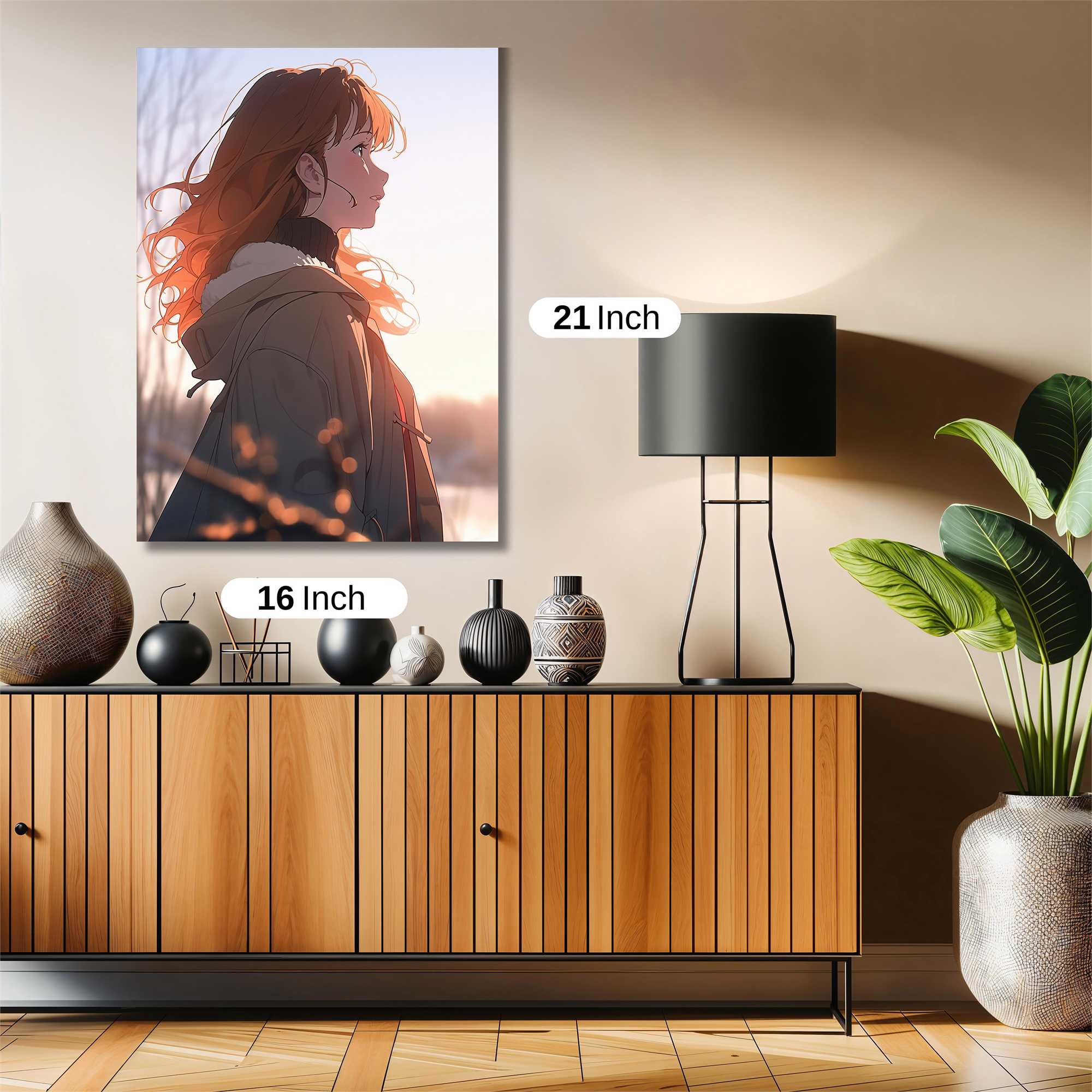 Sunset Serenity Safe Wall Magnetic / M