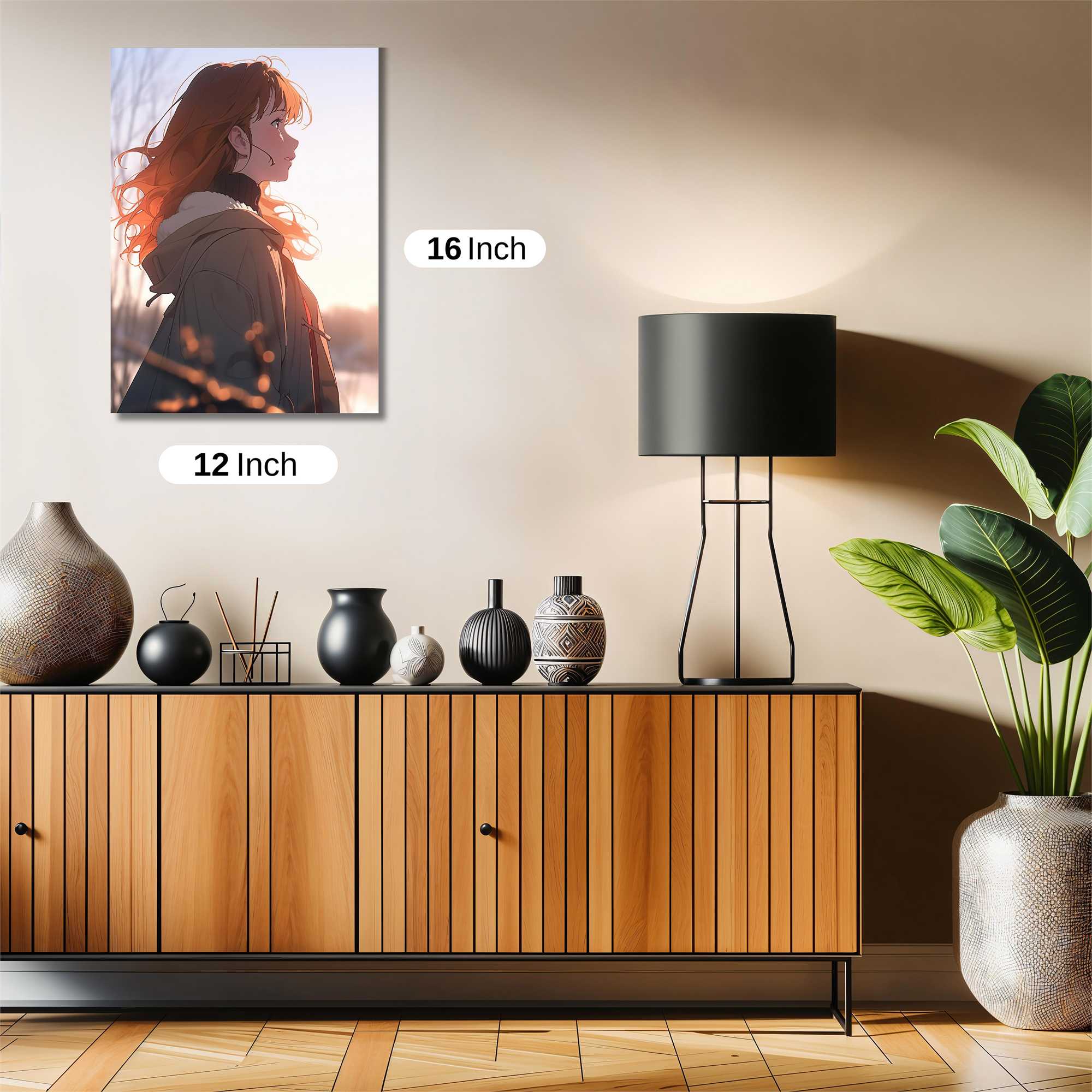 Sunset Serenity Safe Wall Magnetic / M