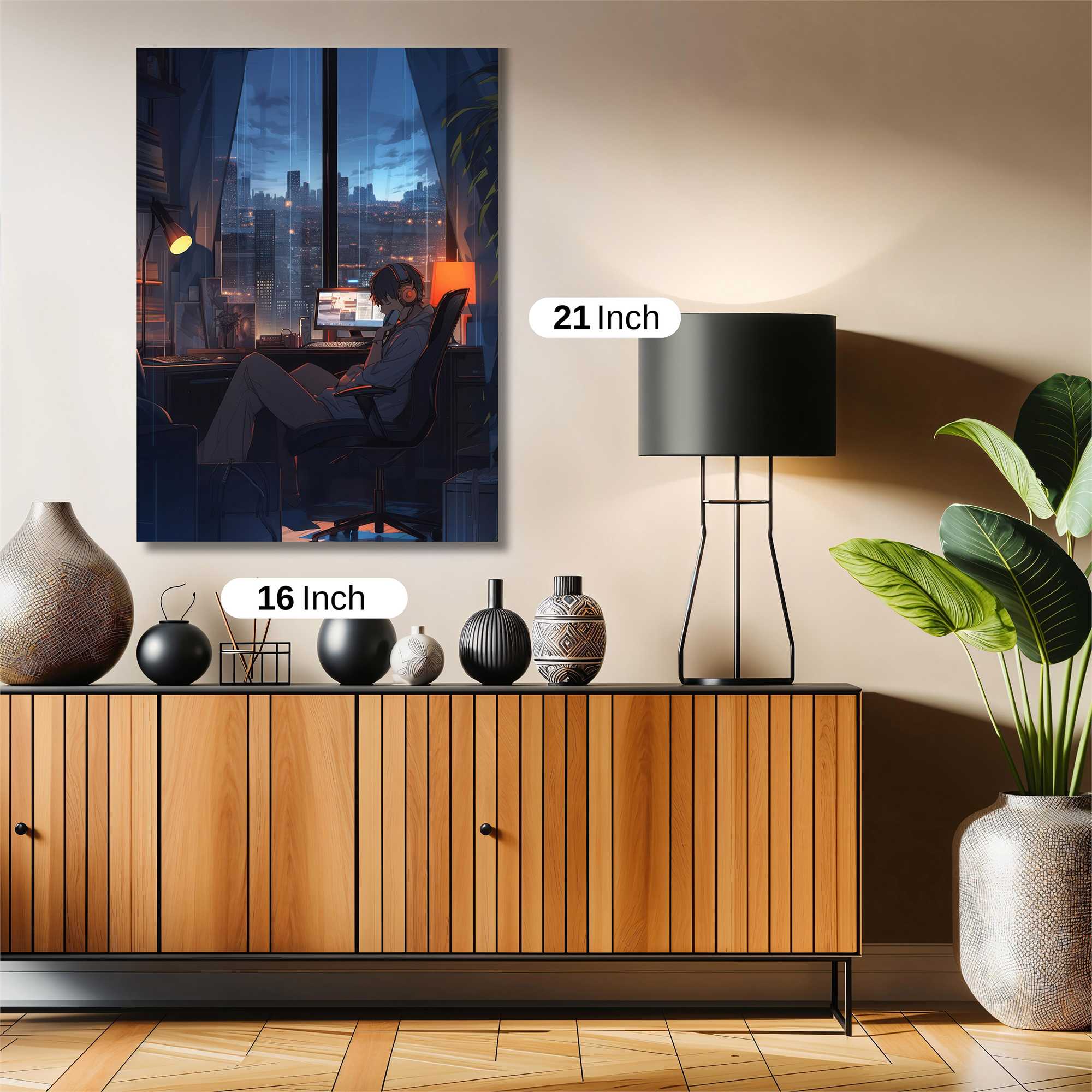 City Serenity Safe Wall Magnetic / M