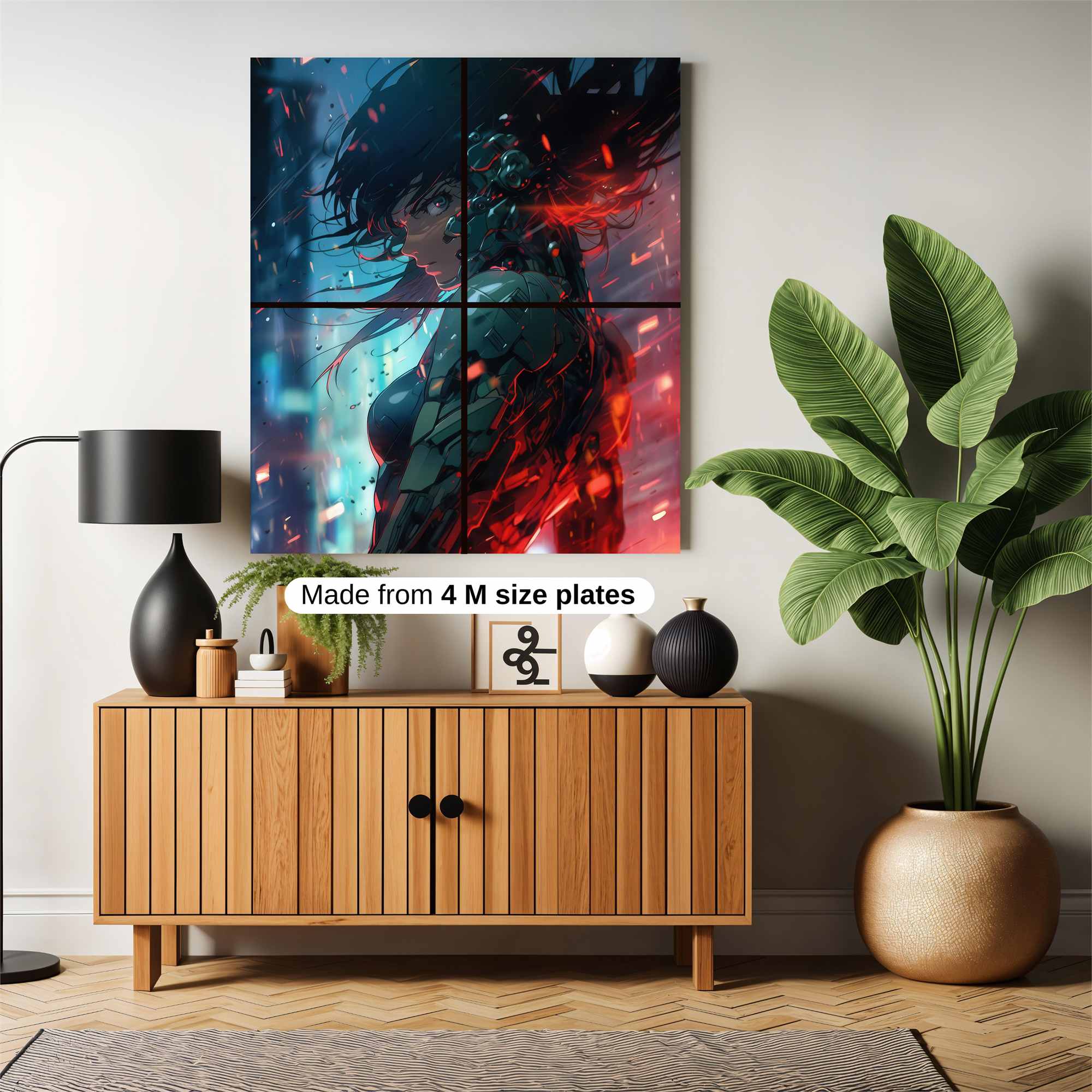 Cyberpunk Inferno Safe Wall Magnetic / M