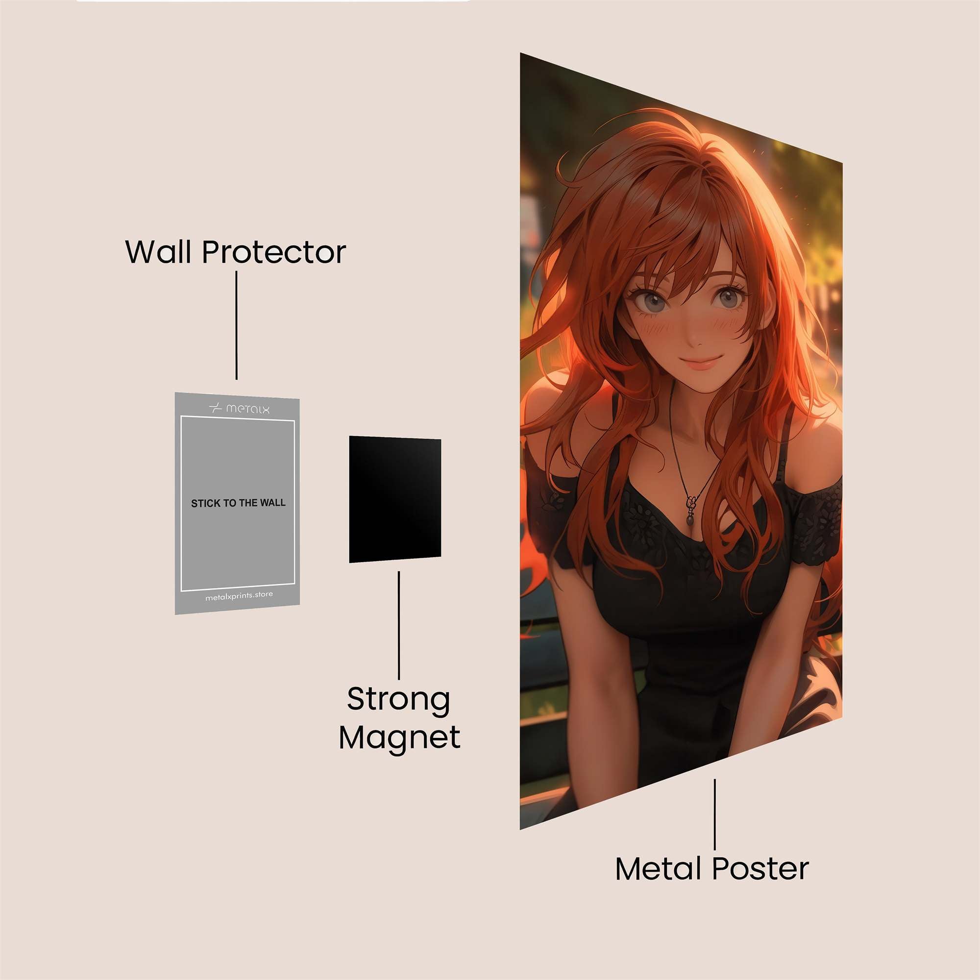 Autumn Serenity Safe Wall Magnetic / M