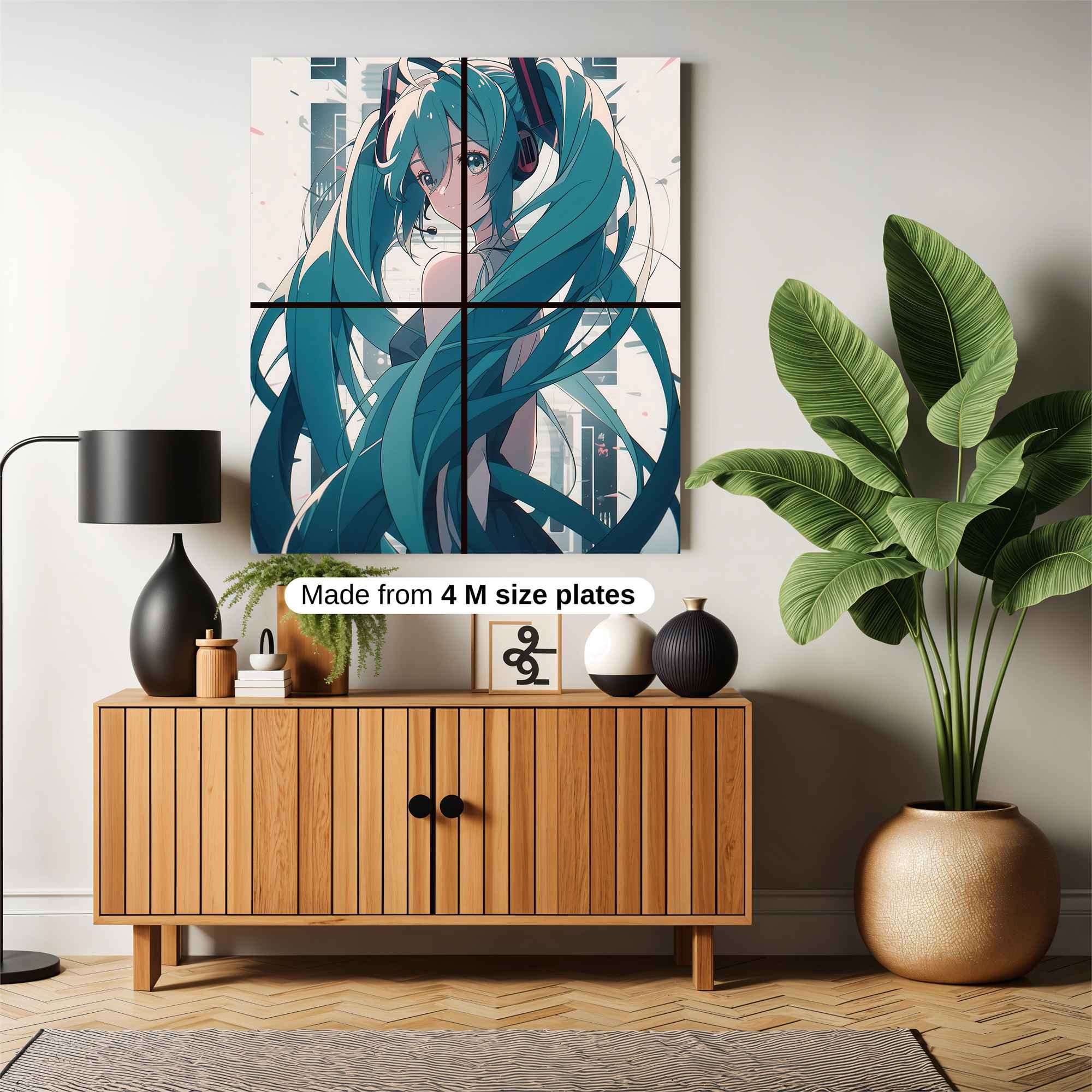 Hatsune Serene Safe Wall Magnetic / M