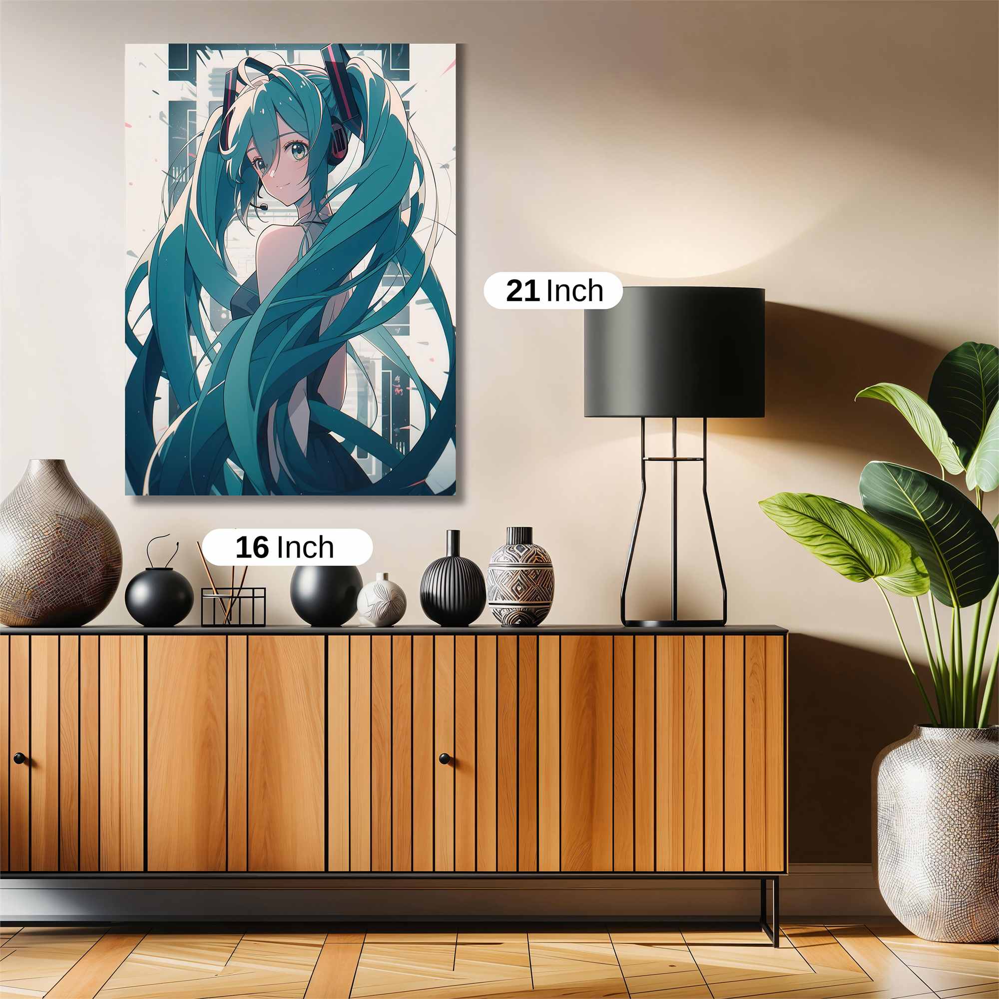 Hatsune Serene Safe Wall Magnetic / M