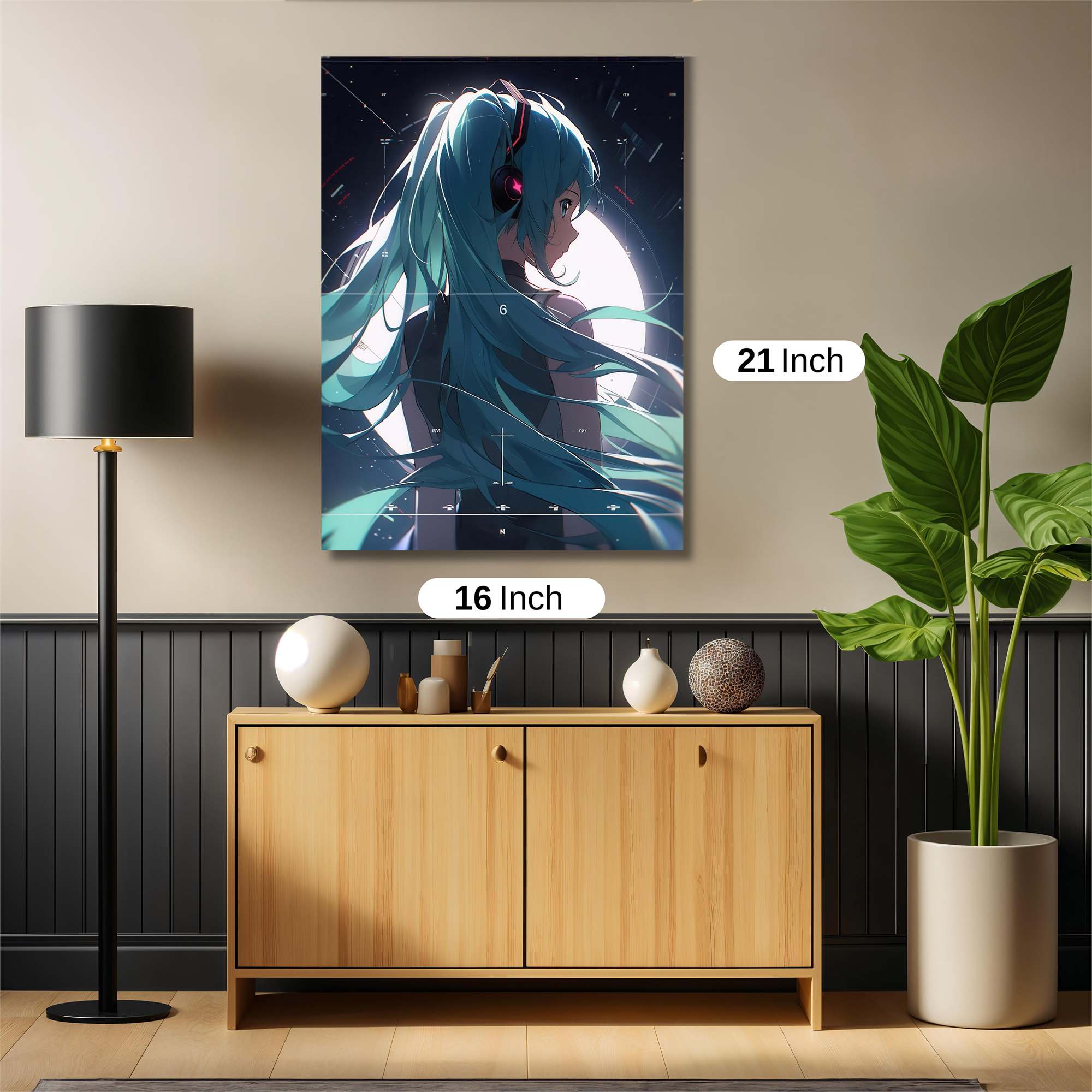 Hatsune Dreamer Safe Wall Magnetic / M