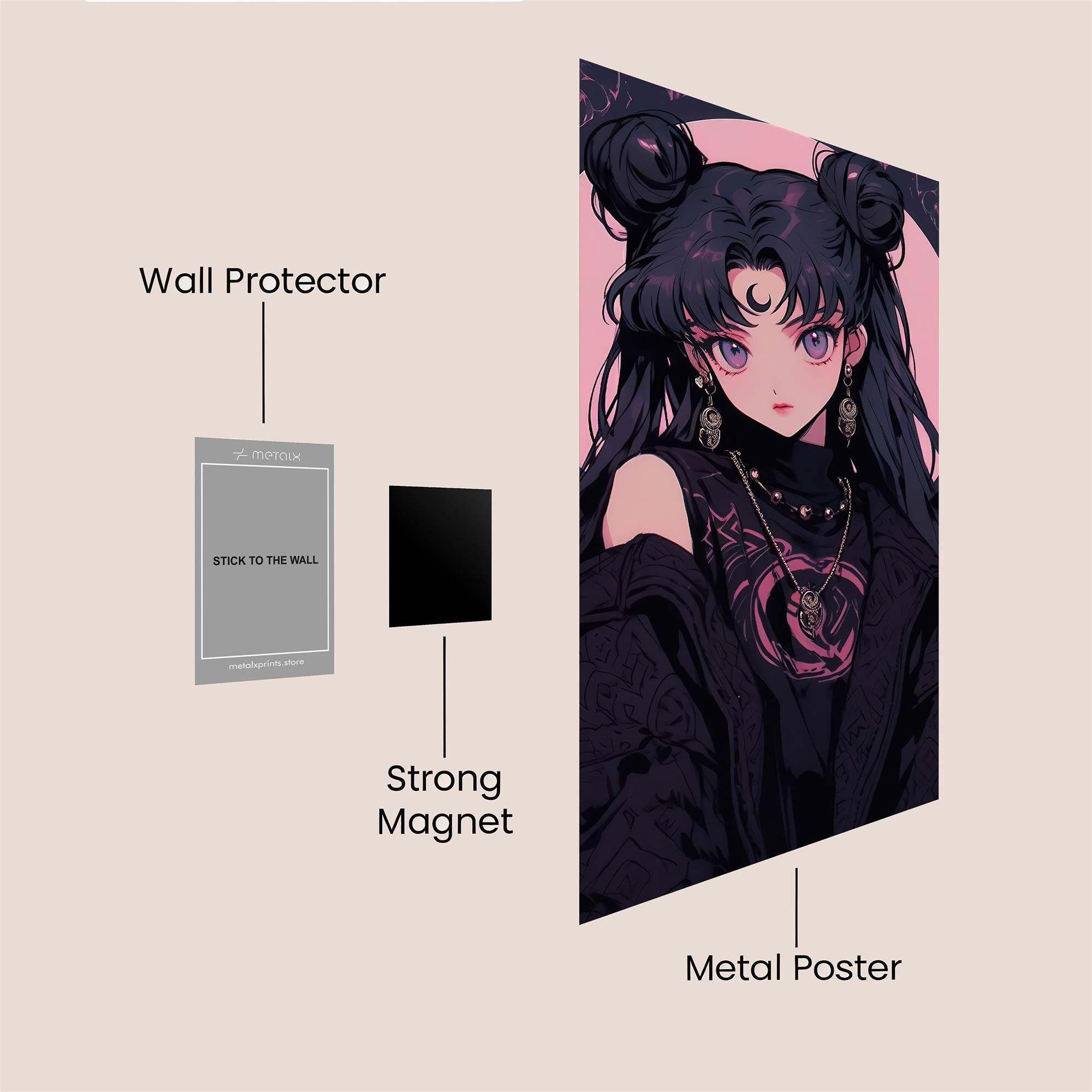 Usagi Enigmatic Safe Wall Magnetic / M