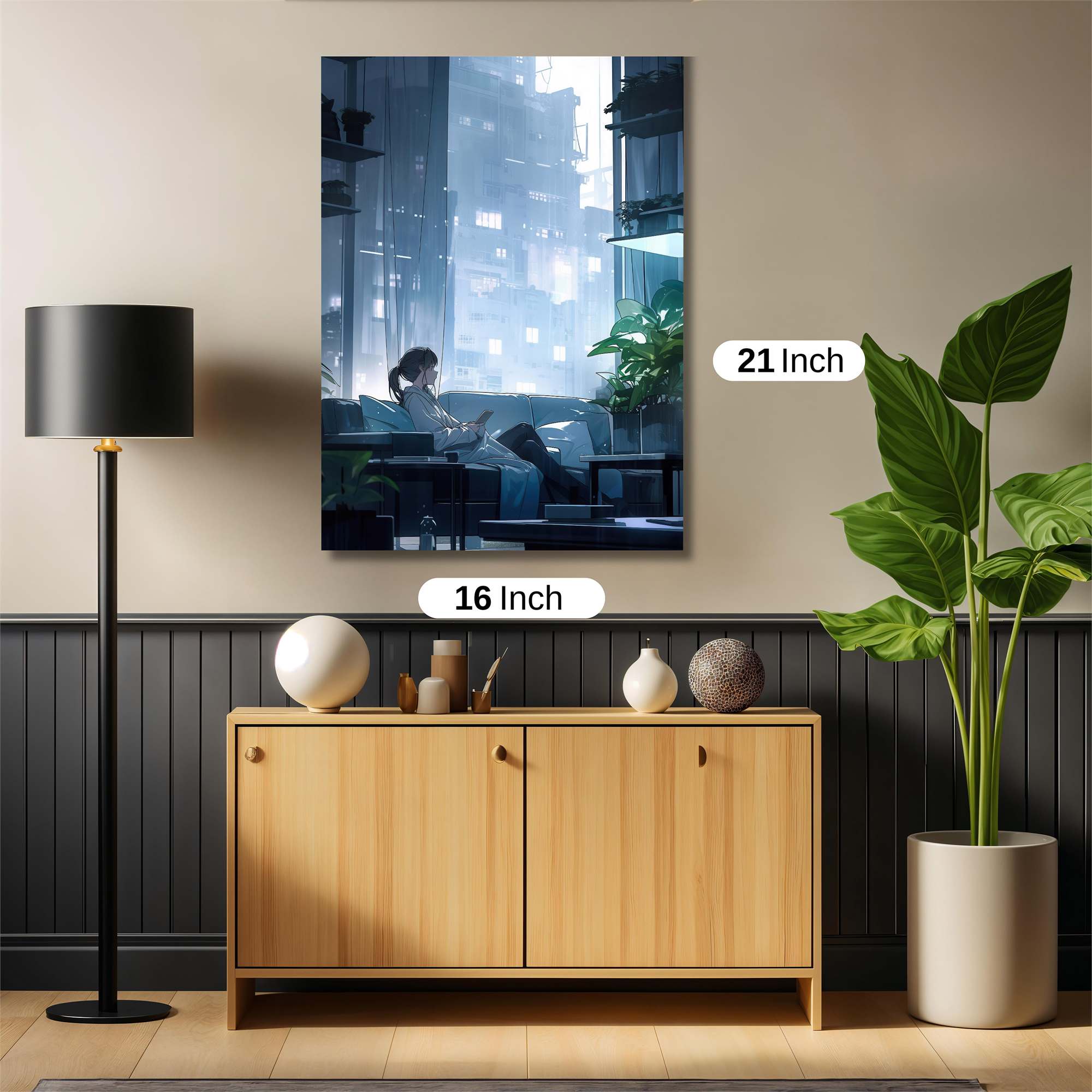 City Solitude Safe Wall Magnetic / M