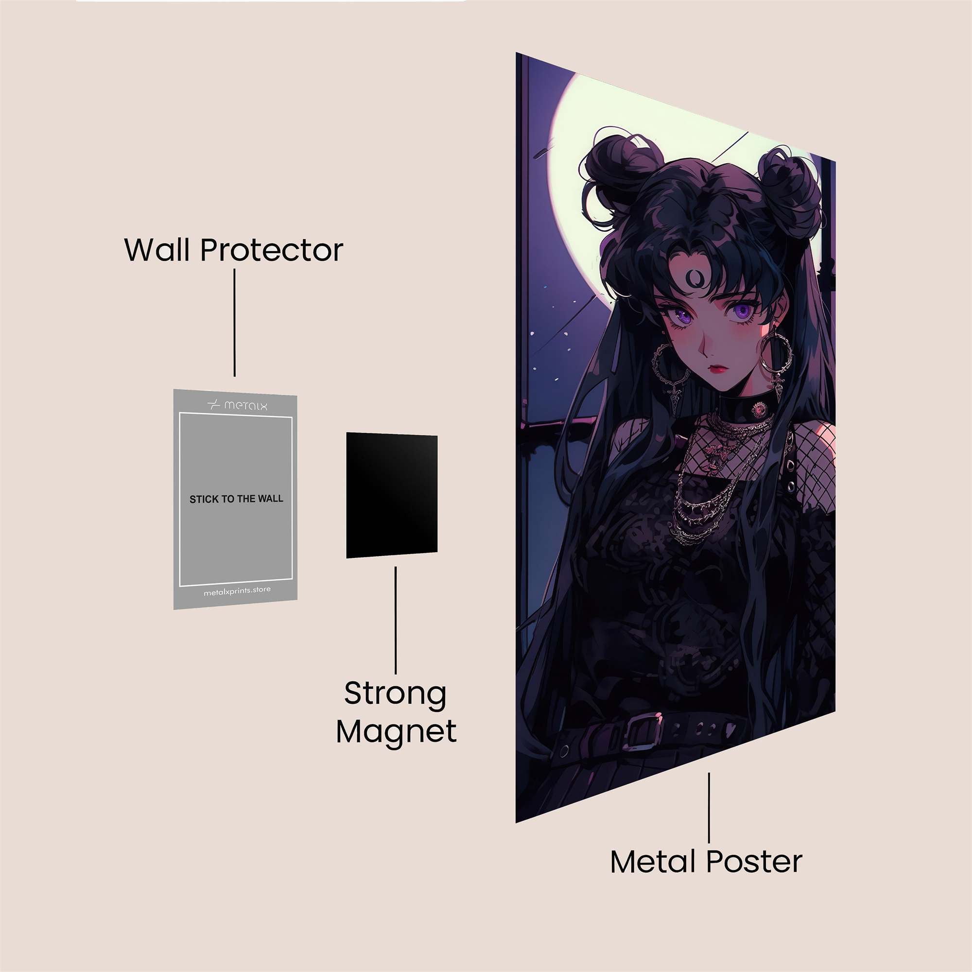 Usagi Enigmatic Safe Wall Magnetic / M