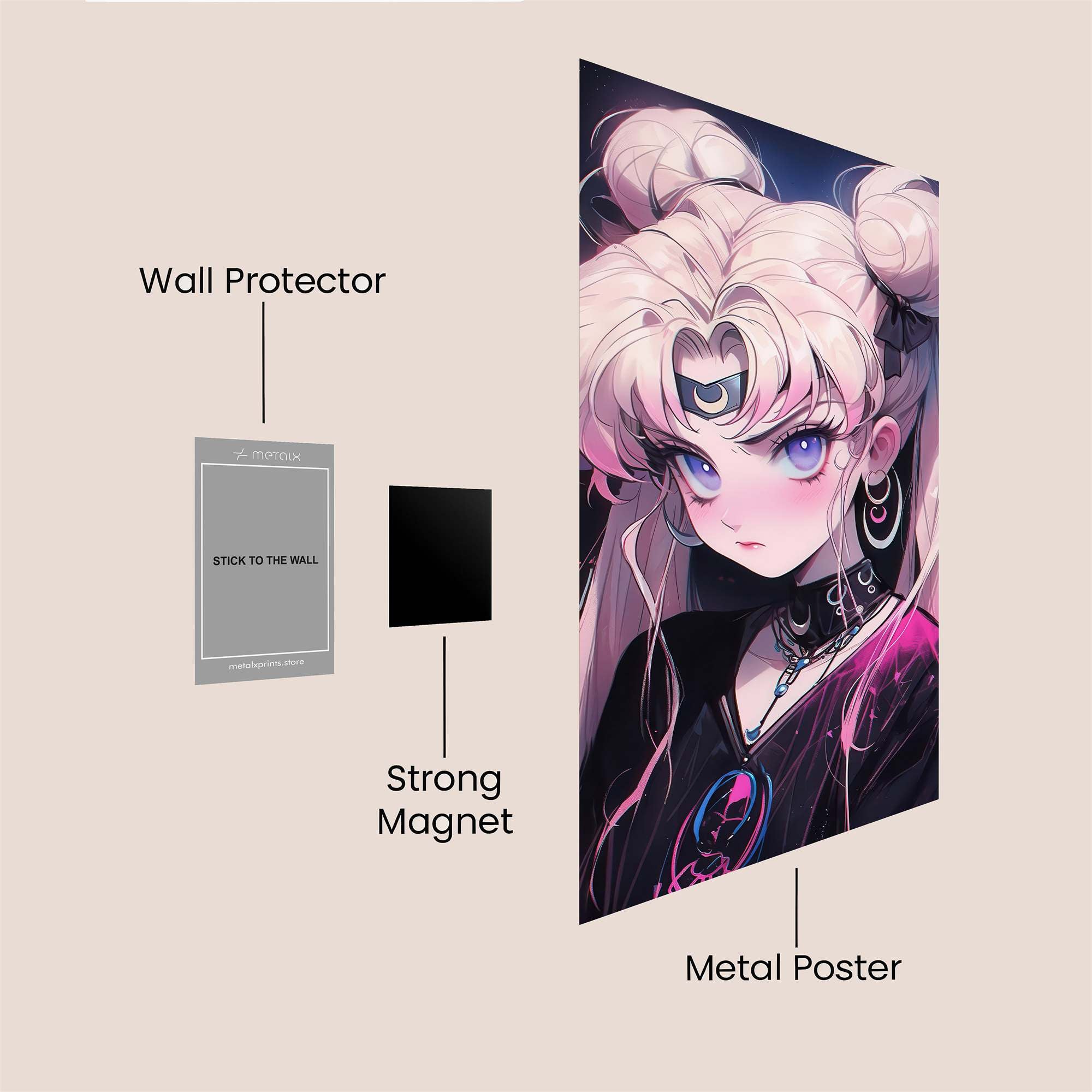 Usagi Enigmatic Safe Wall Magnetic / M