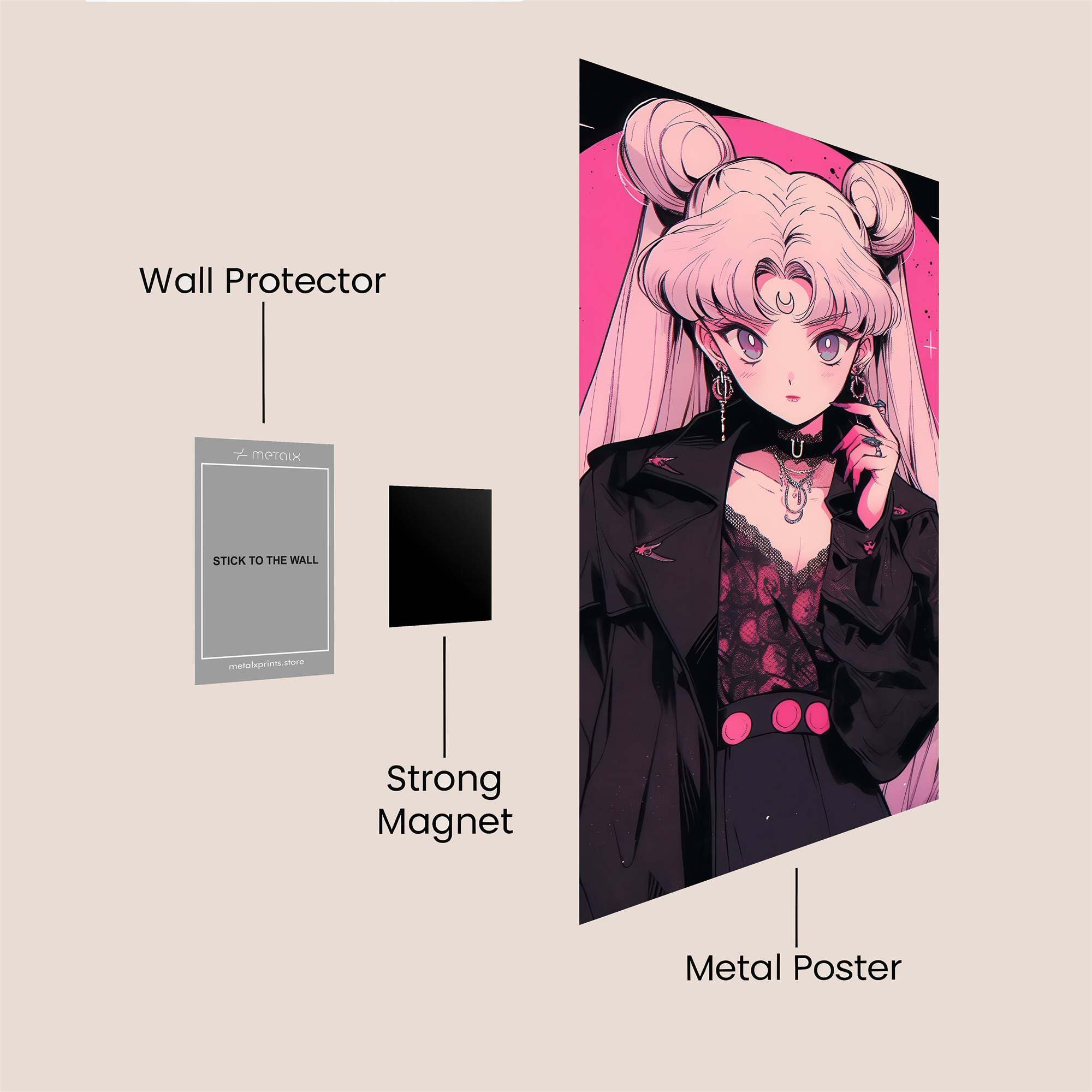 Usagi Enigmatic Safe Wall Magnetic / M