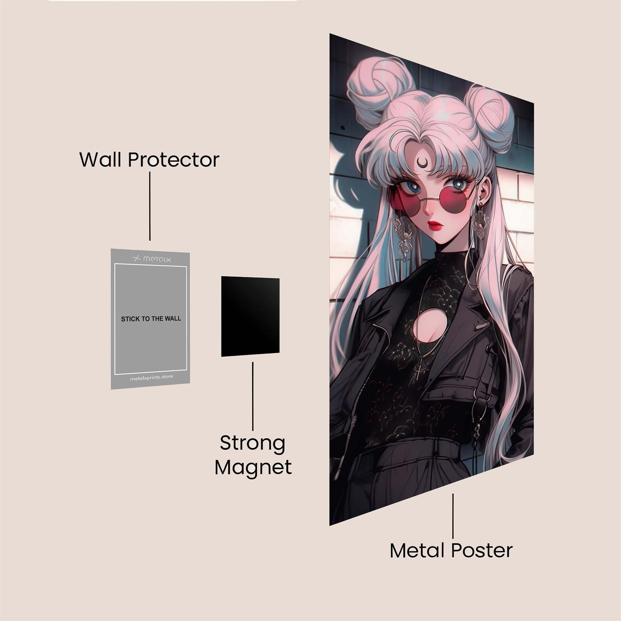 Serenity Rebel Safe Wall Magnetic / M