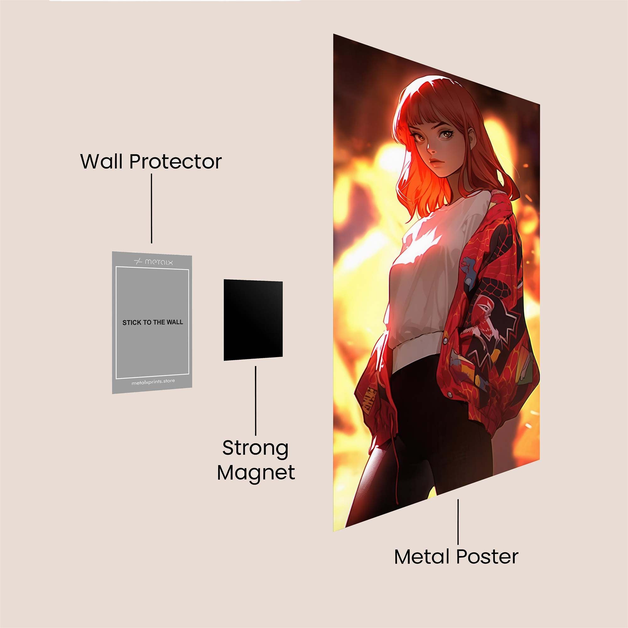 Pyro Passion Safe Wall Magnetic / M