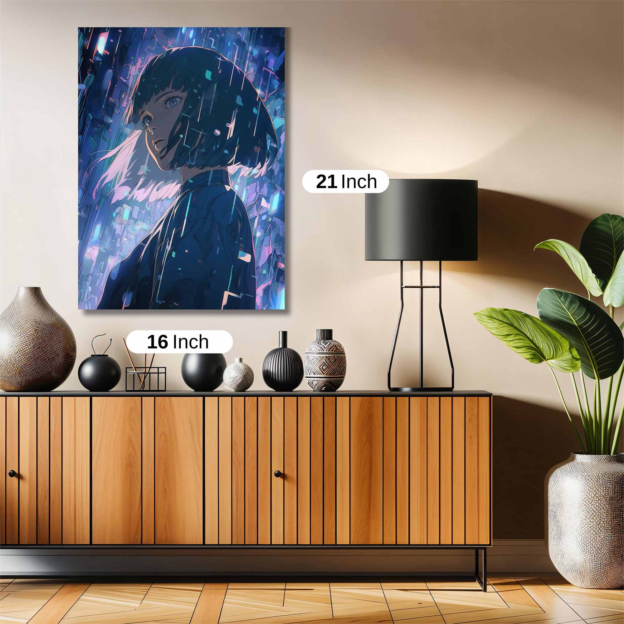 Rain Serenity Safe Wall Magnetic / M