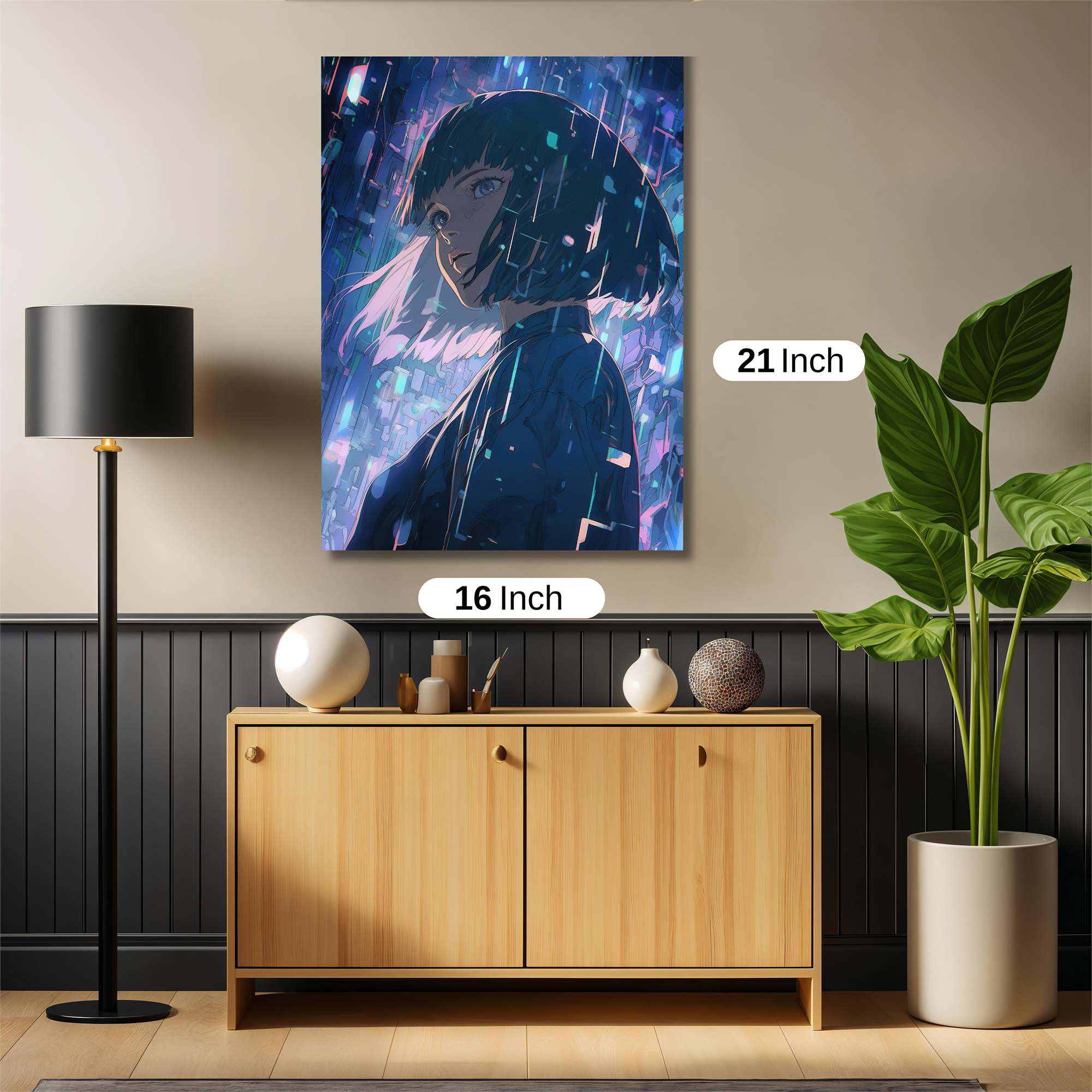 Rain Serenity Safe Wall Magnetic / M