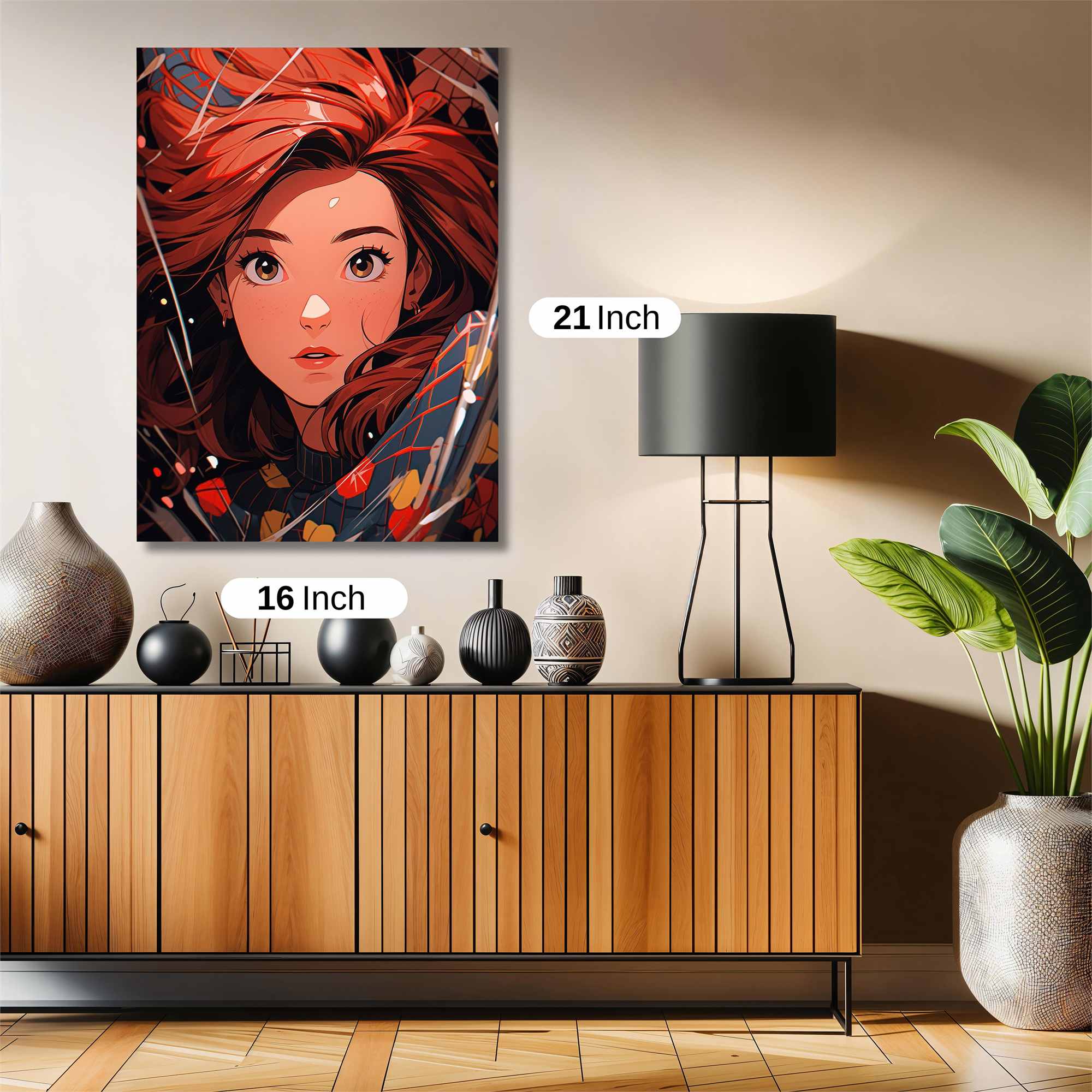 Autumn Whimsy Safe Wall Magnetic / M