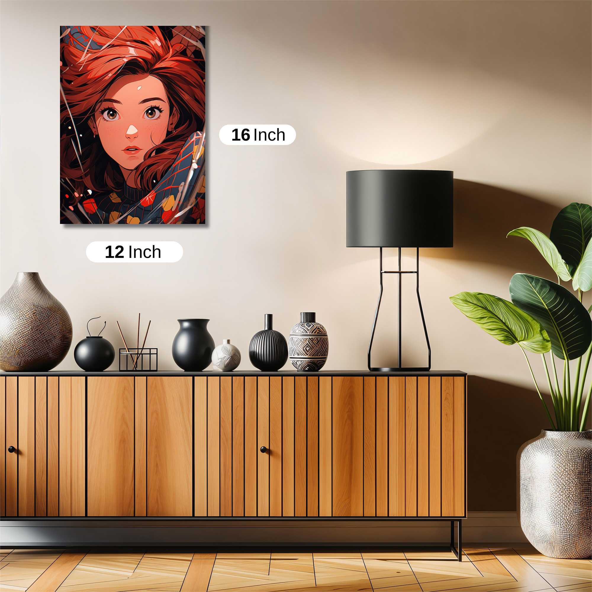 Autumn Whimsy Safe Wall Magnetic / M