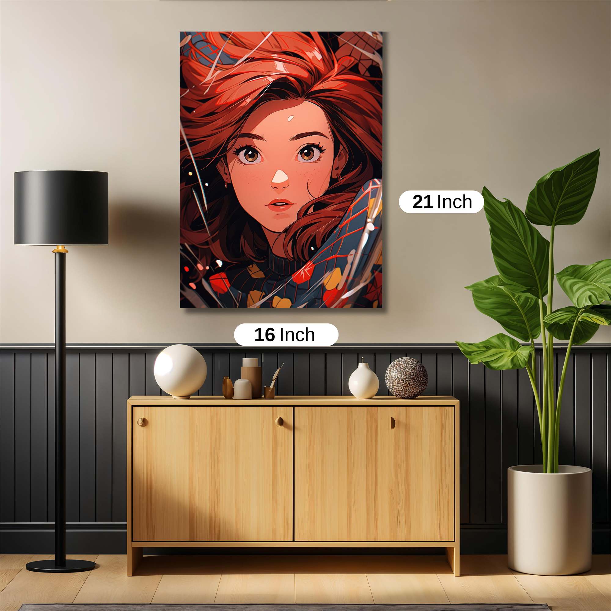 Autumn Whimsy Safe Wall Magnetic / M