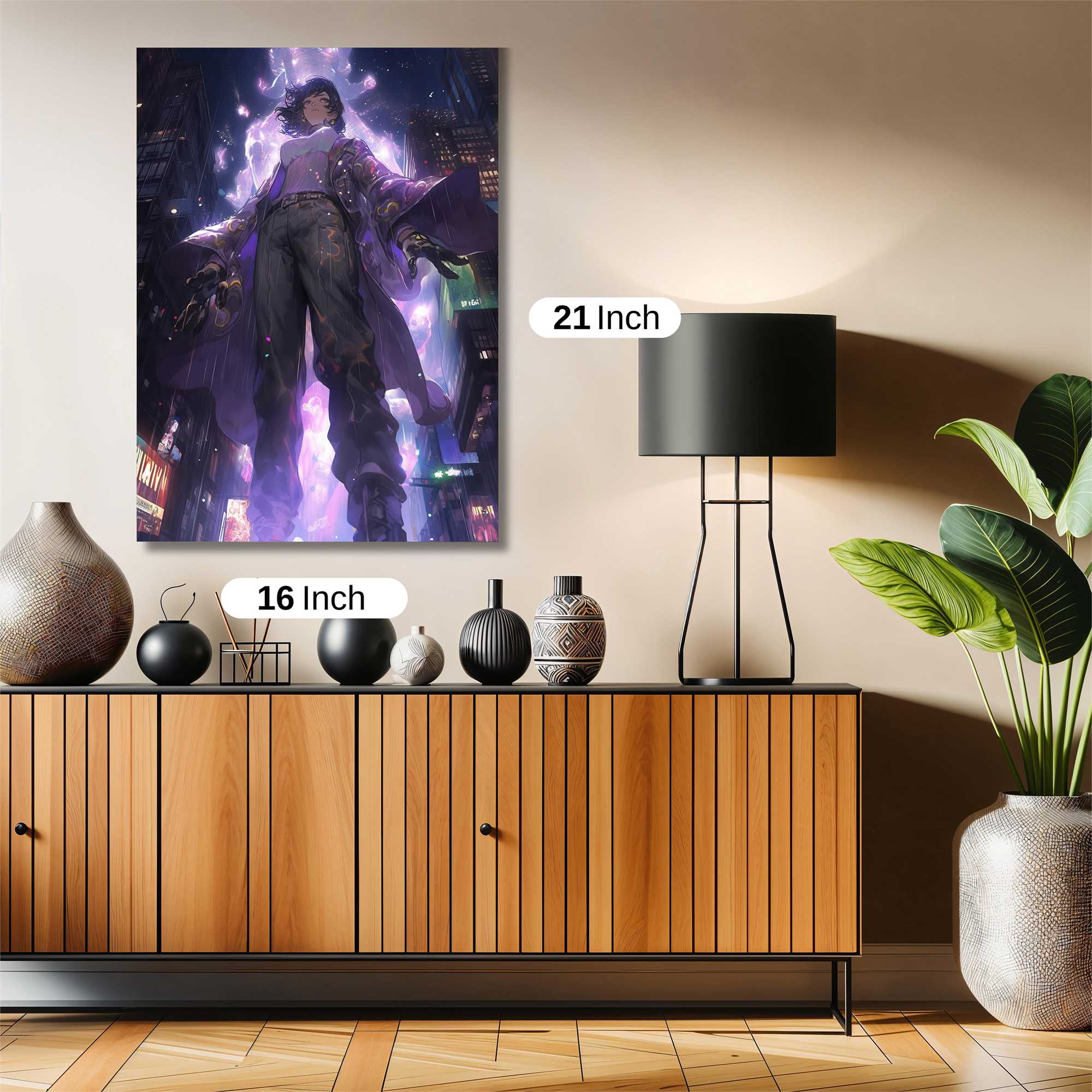 Neon Ascension Safe Wall Magnetic / M