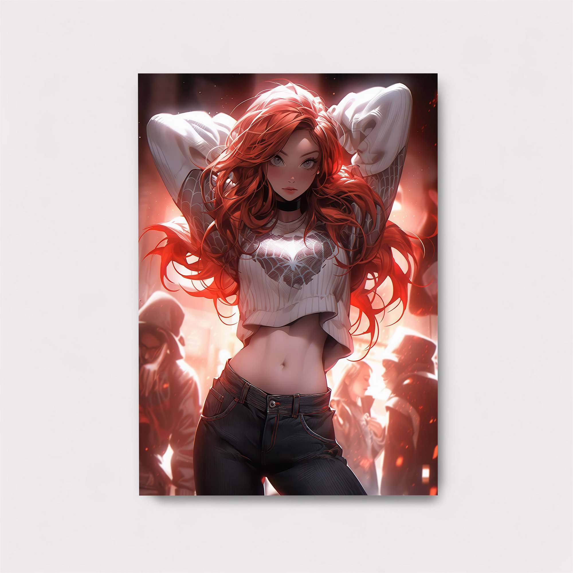 Fiery Seductress Safe Wall Magnetic / M