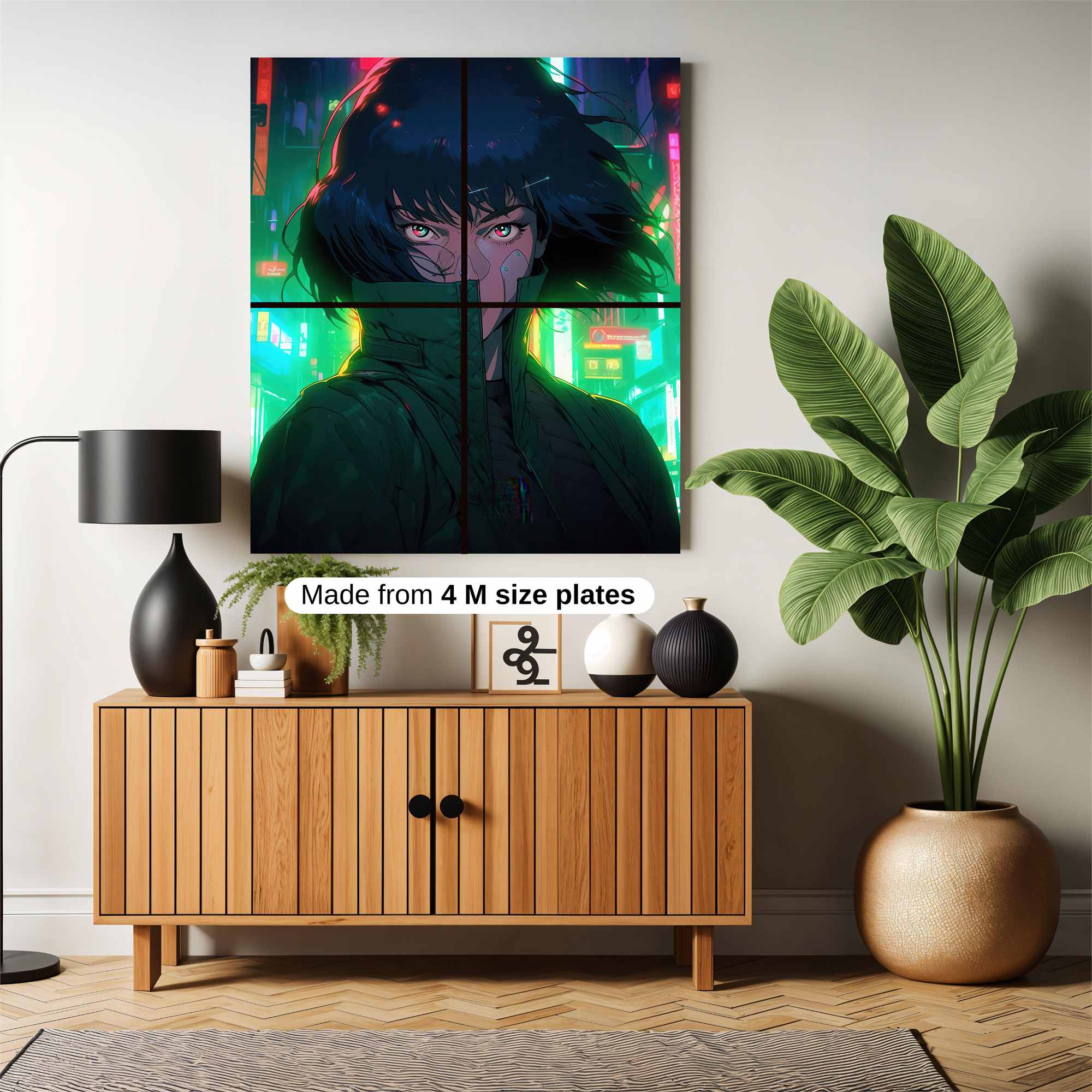 Neon Enigma Safe Wall Magnetic / M