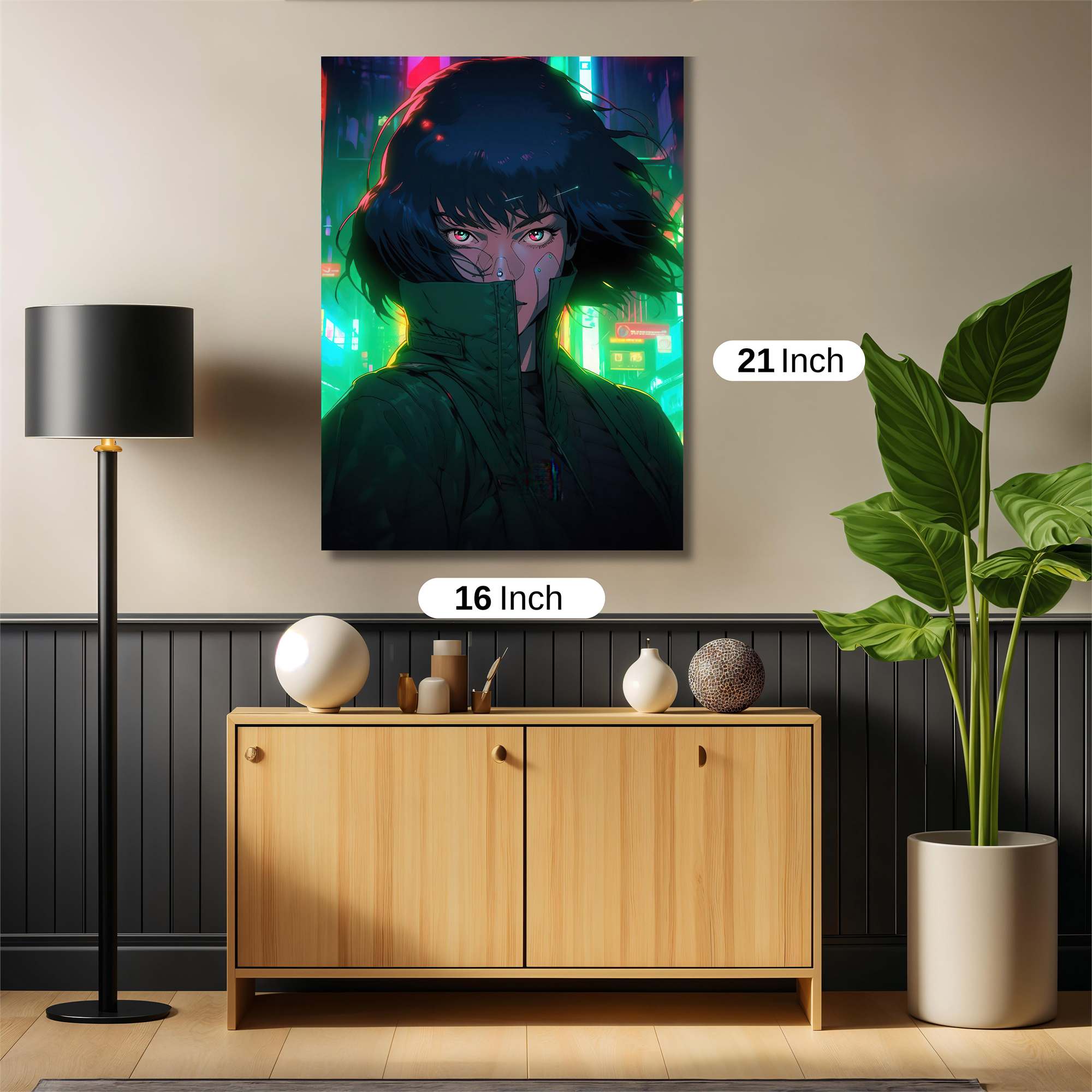 Neon Enigma Safe Wall Magnetic / M