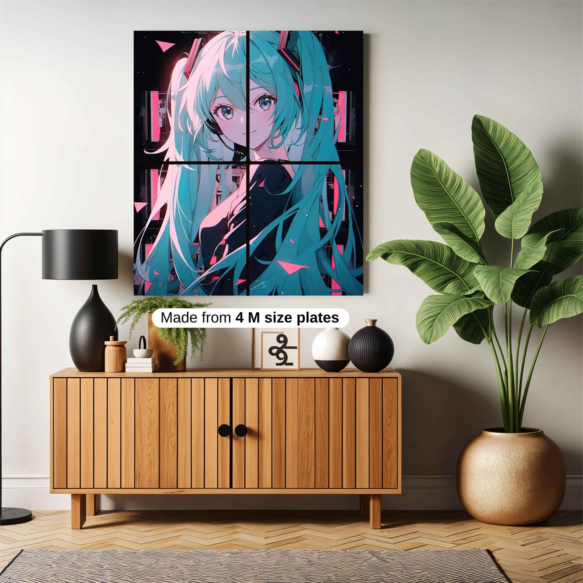 Hatsune Harmony Safe Wall Magnetic / M