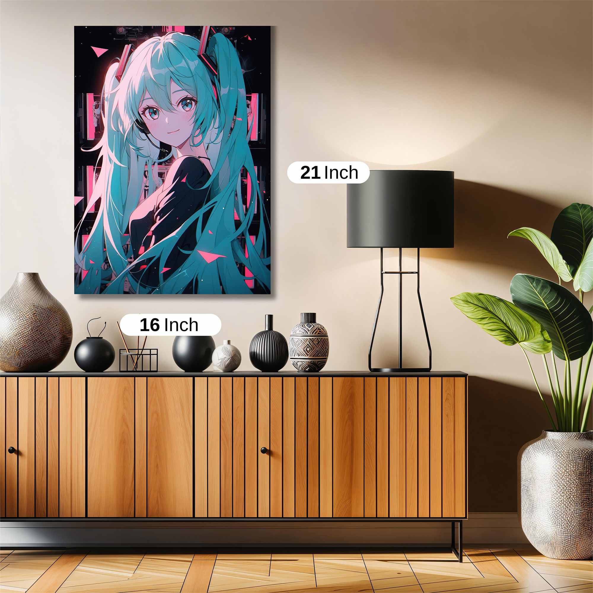 Hatsune Harmony Safe Wall Magnetic / M