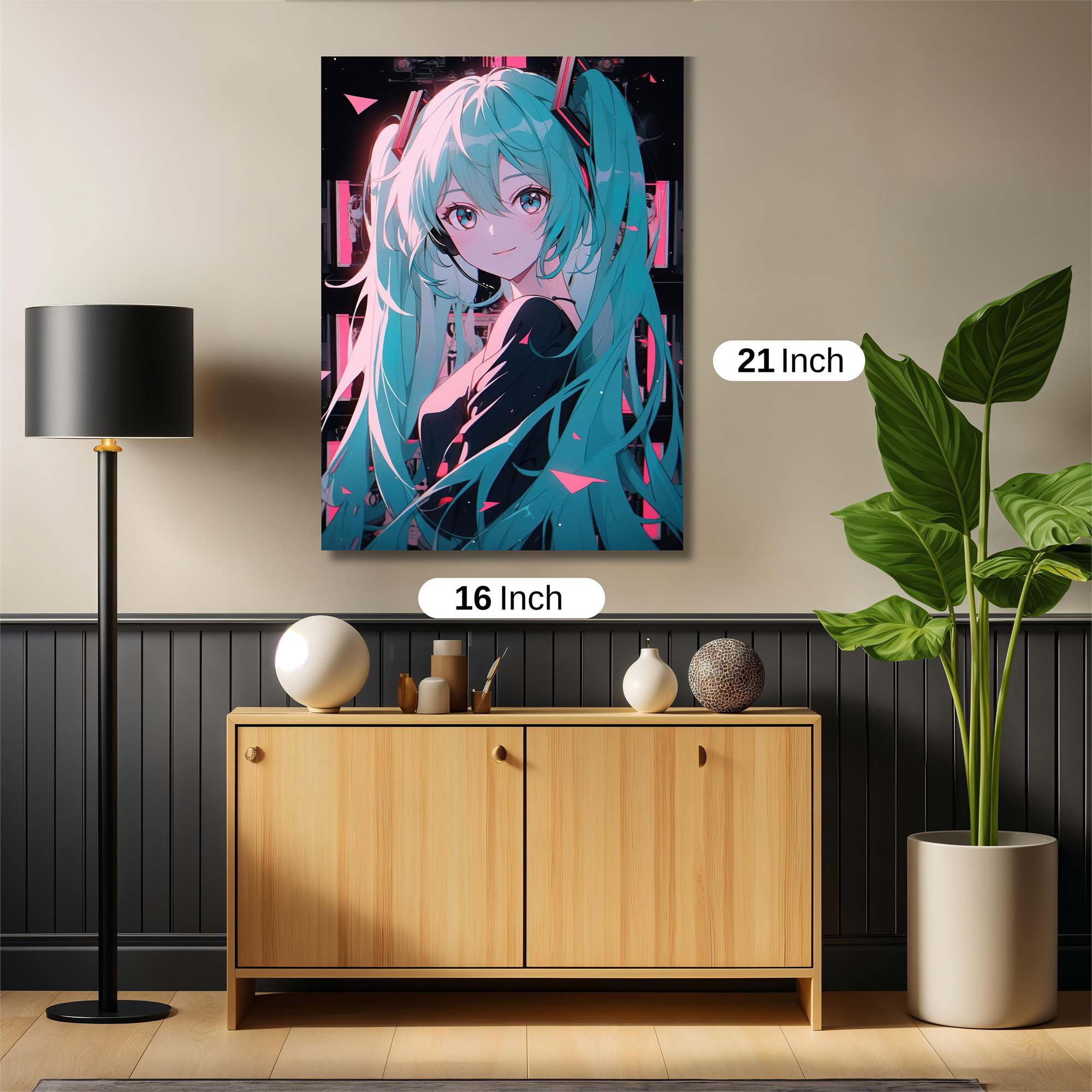 Hatsune Harmony Safe Wall Magnetic / M