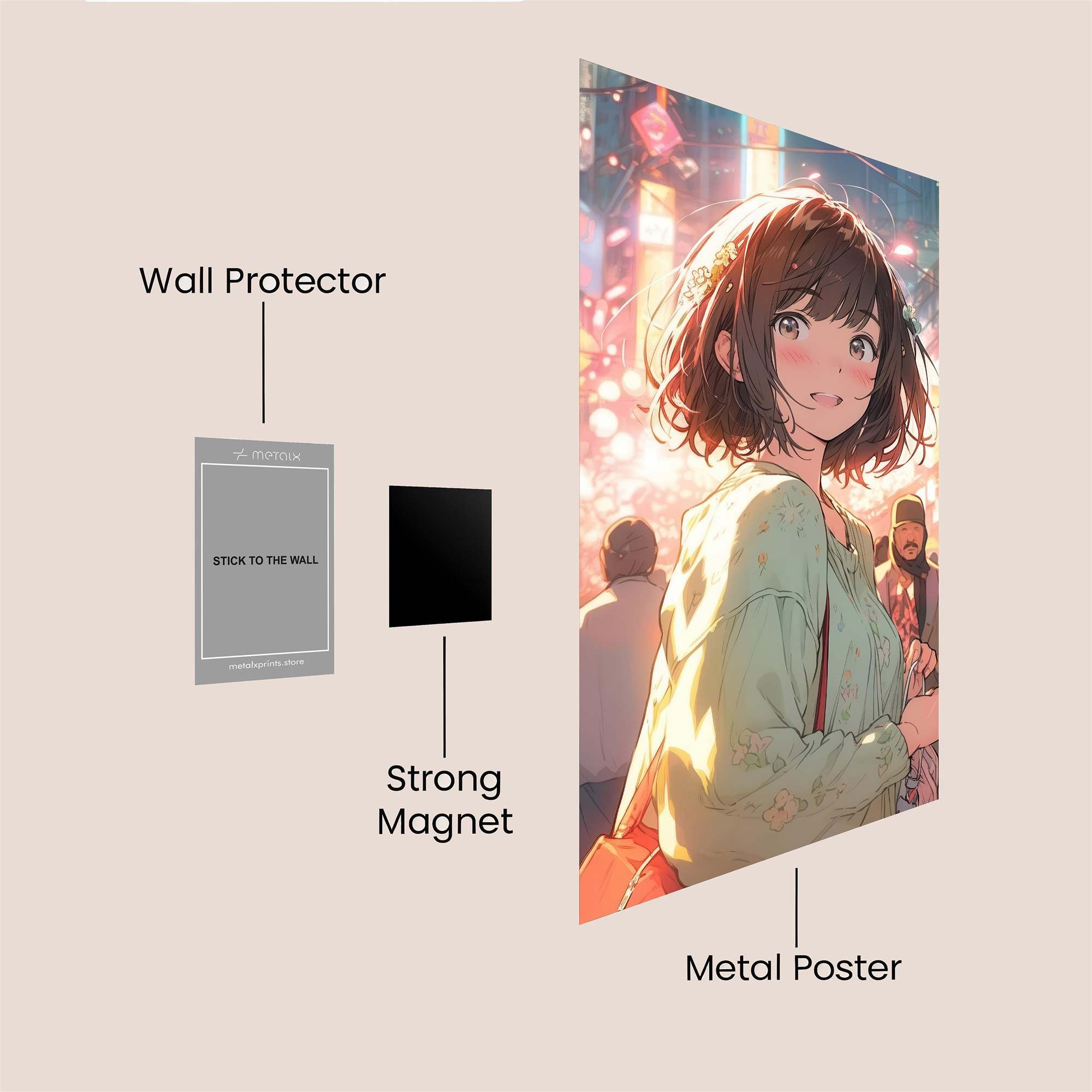 Neon Delight Safe Wall Magnetic / M