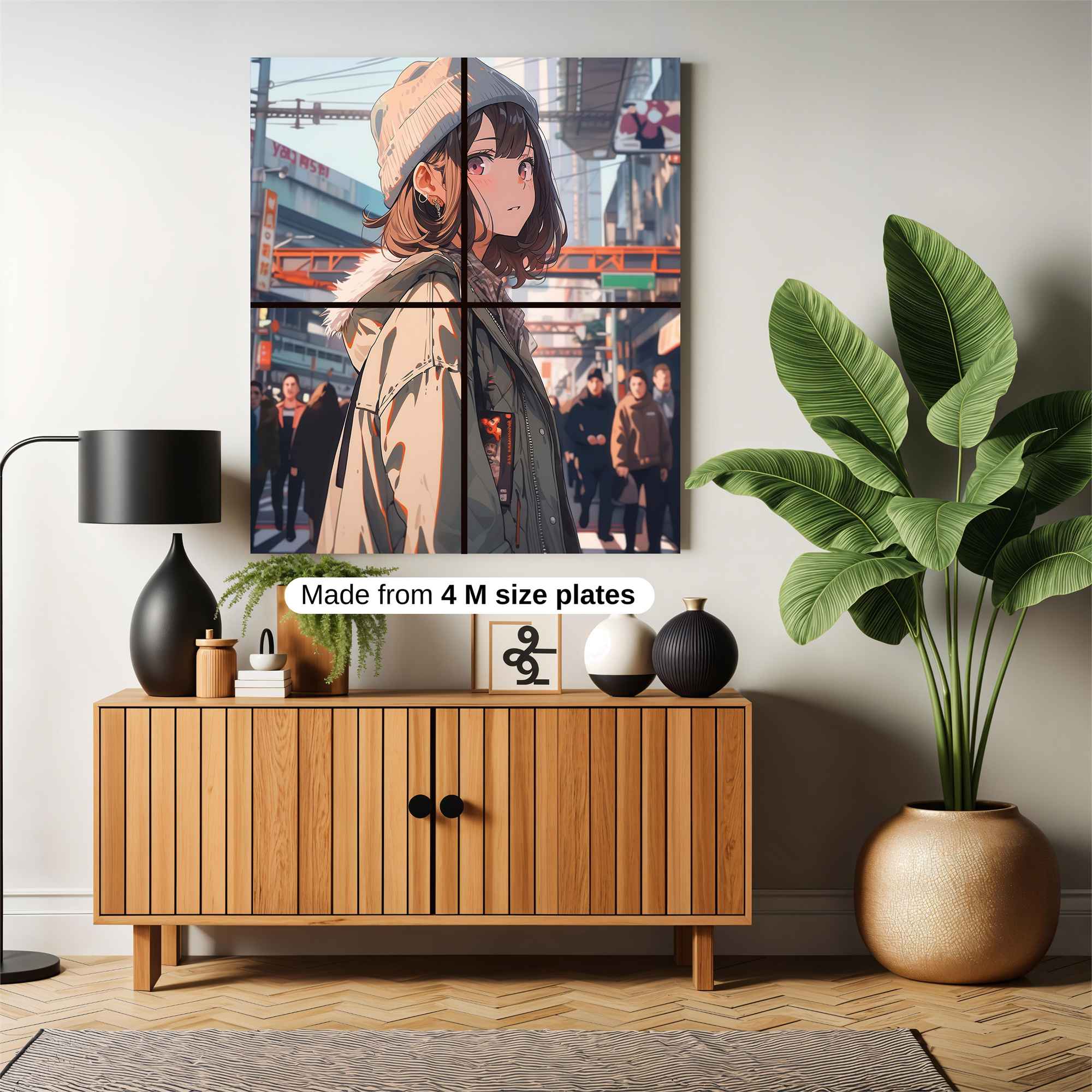 Urban Serenity Safe Wall Magnetic / M