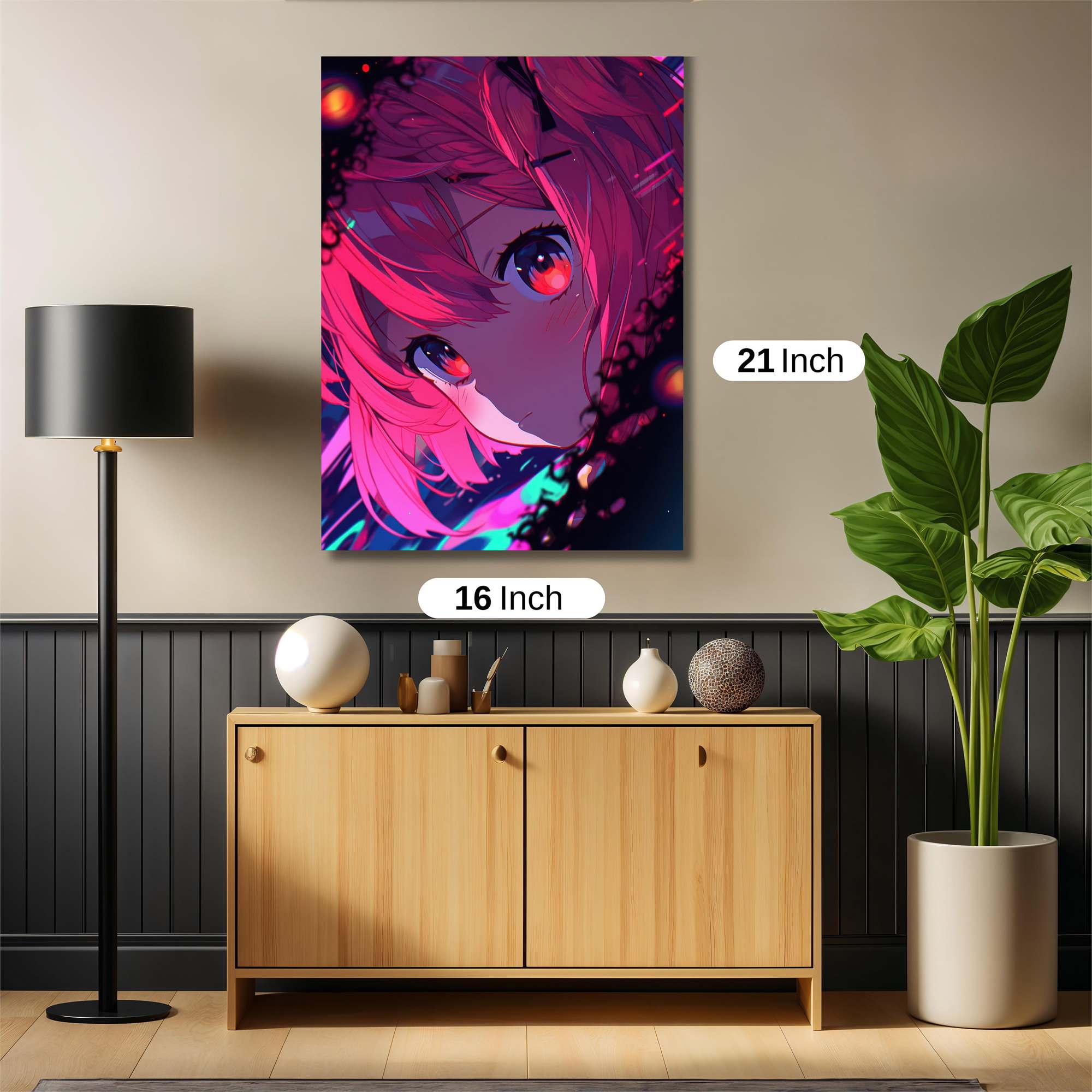 Neon Mystery Safe Wall Magnetic / M