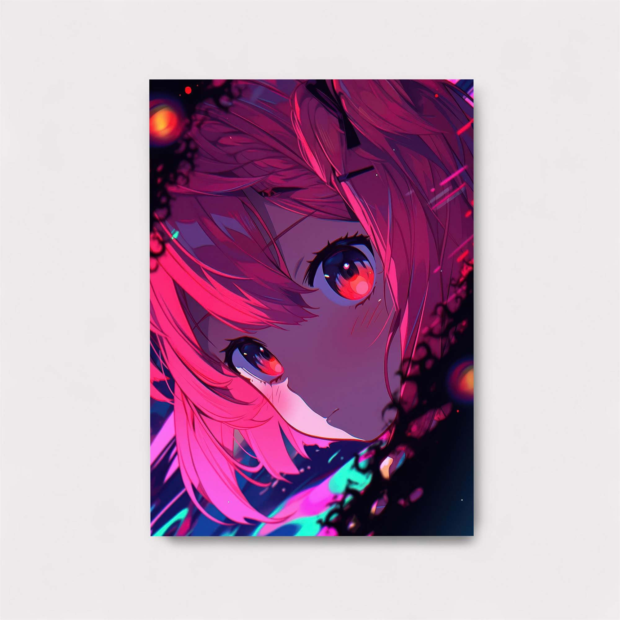 Neon Mystery Safe Wall Magnetic / M