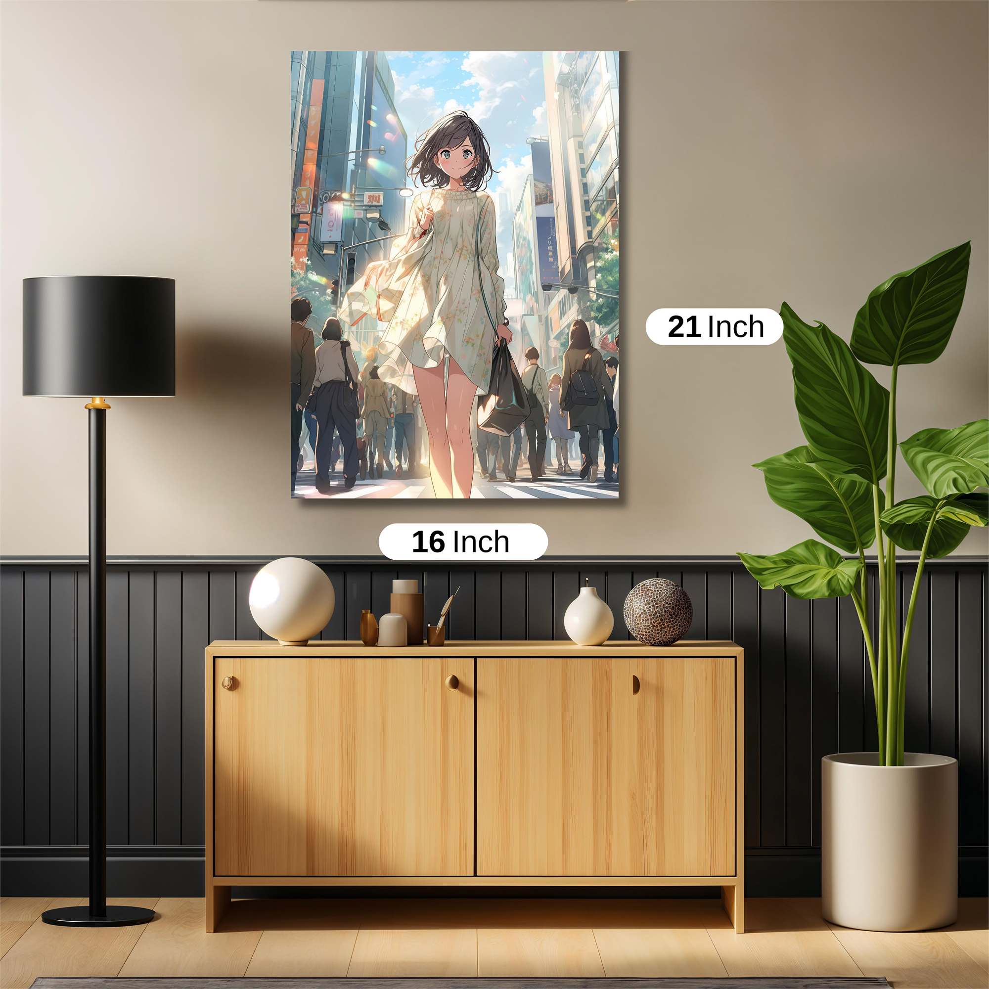 City Serenity Safe Wall Magnetic / M