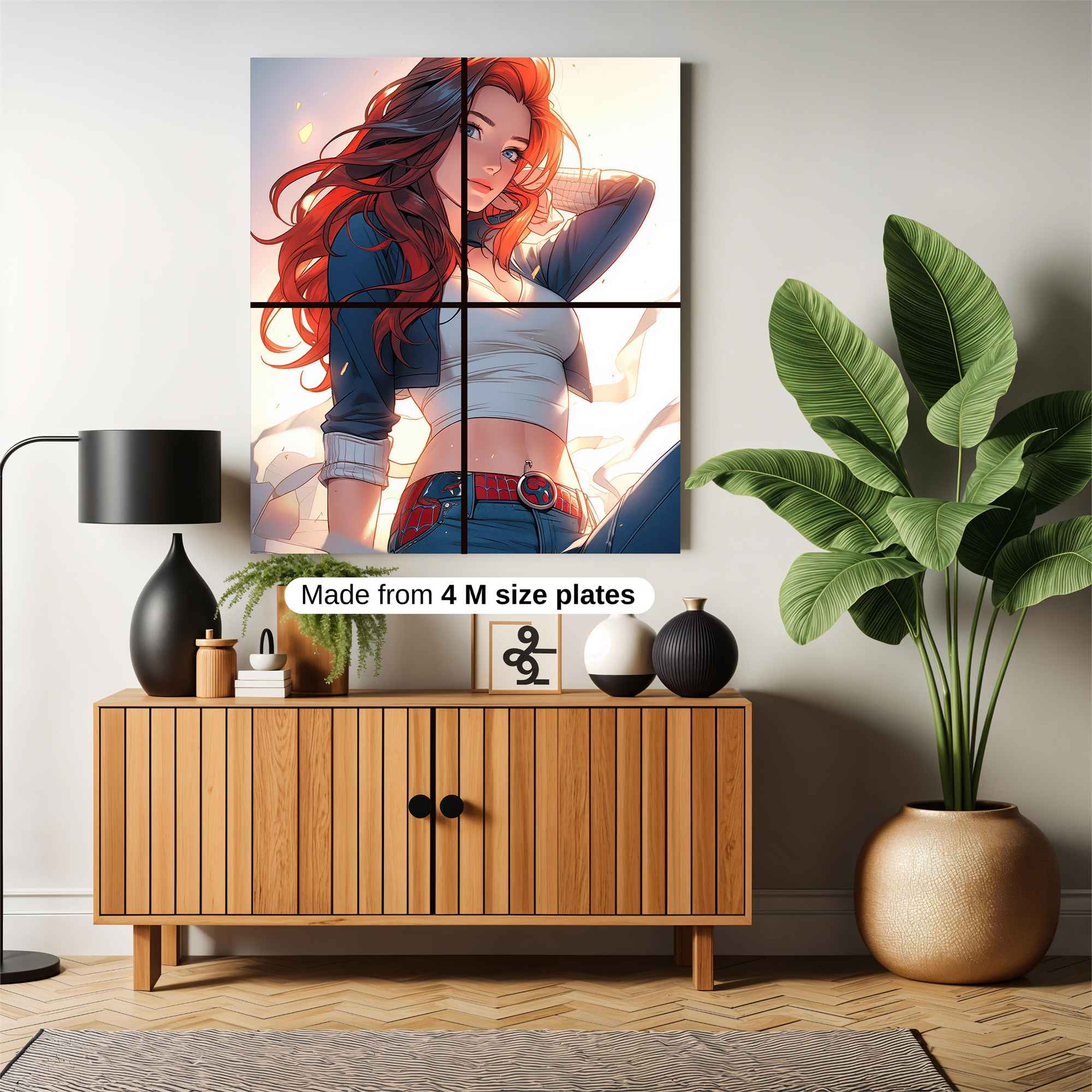 Fiery Grace Safe Wall Magnetic / M