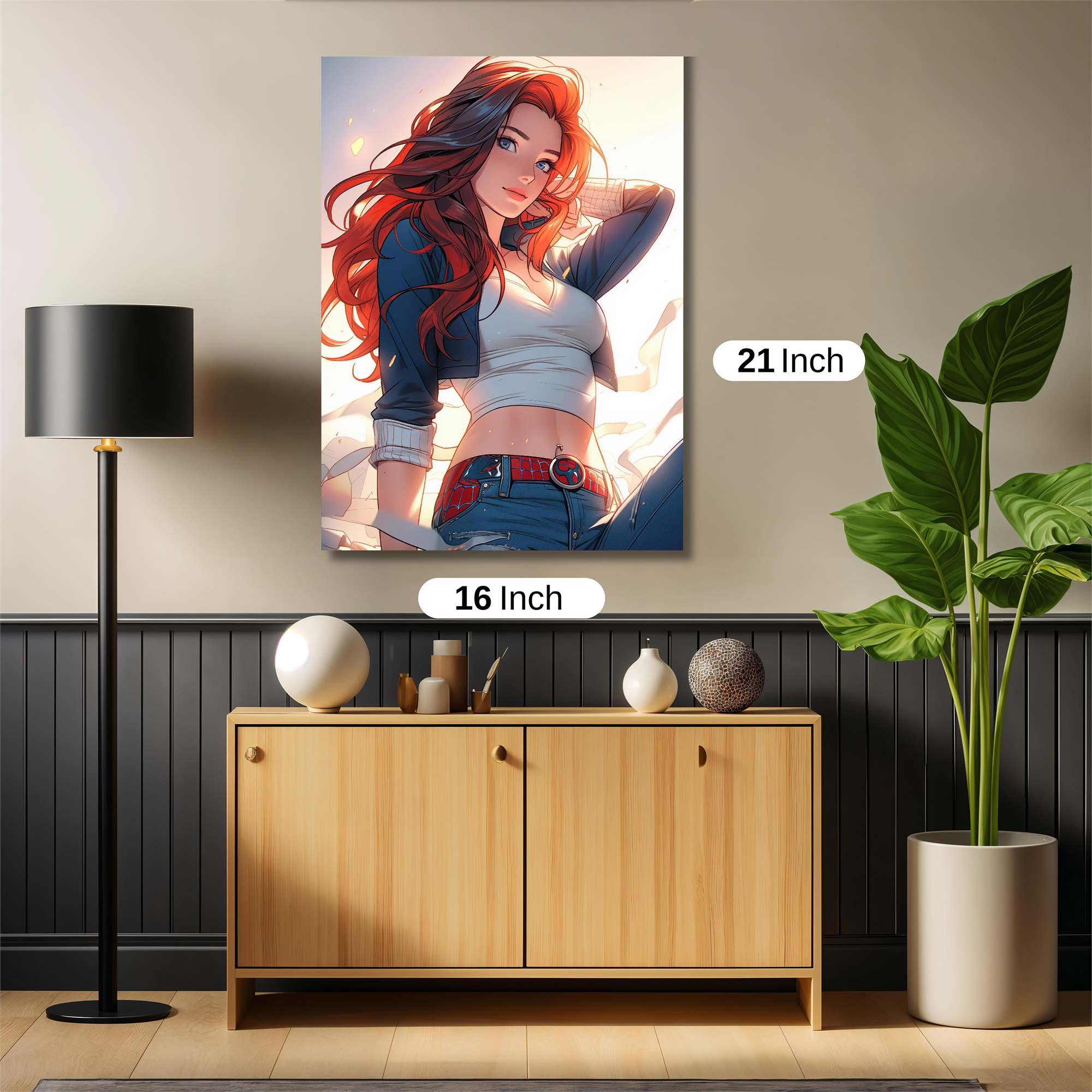 Fiery Grace Safe Wall Magnetic / M