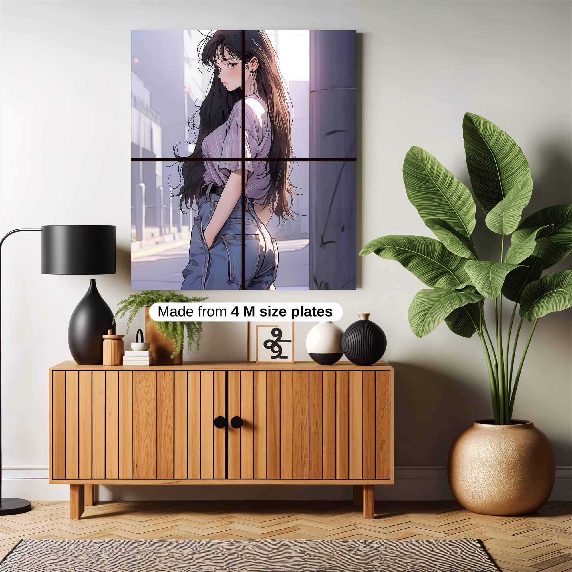 Urban Serenity Safe Wall Magnetic / M