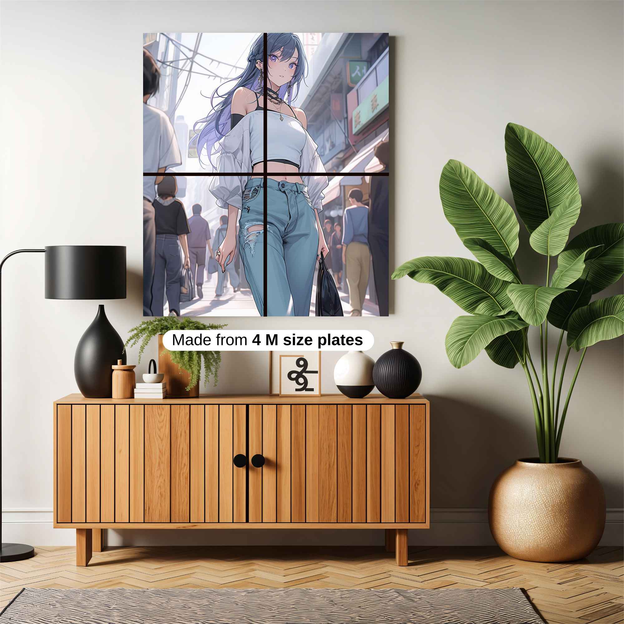 Violet Serenity Safe Wall Magnetic / M