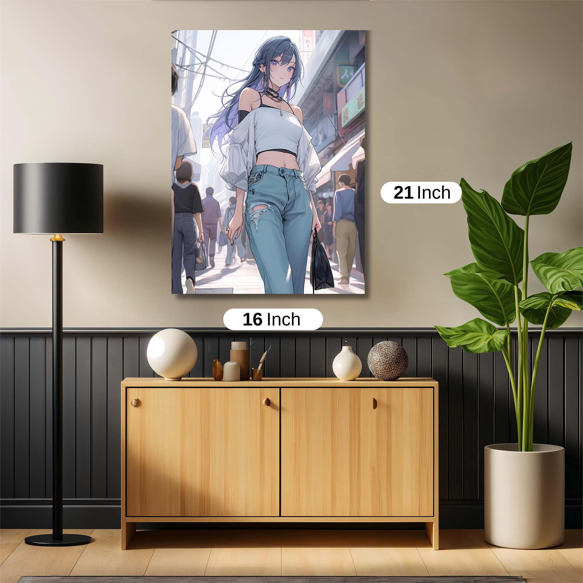 Violet Serenity Safe Wall Magnetic / M