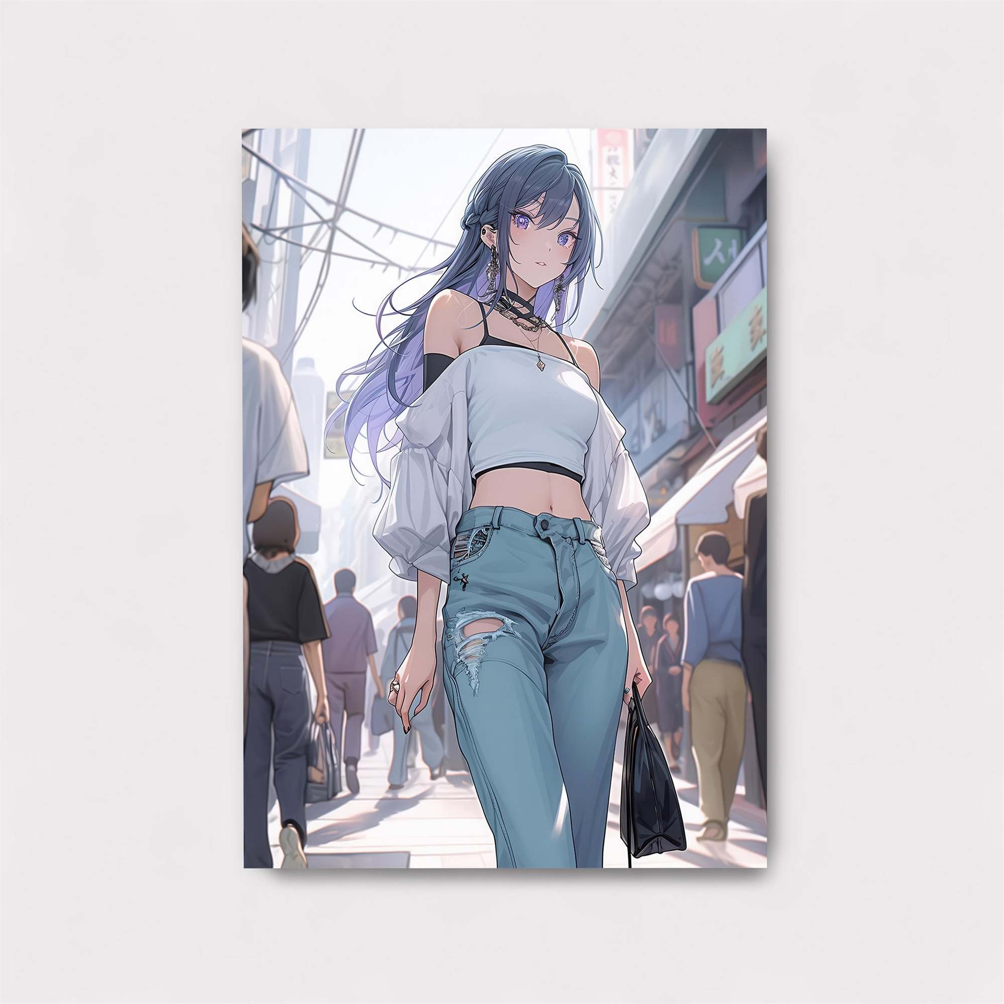 Violet Serenity Safe Wall Magnetic / M