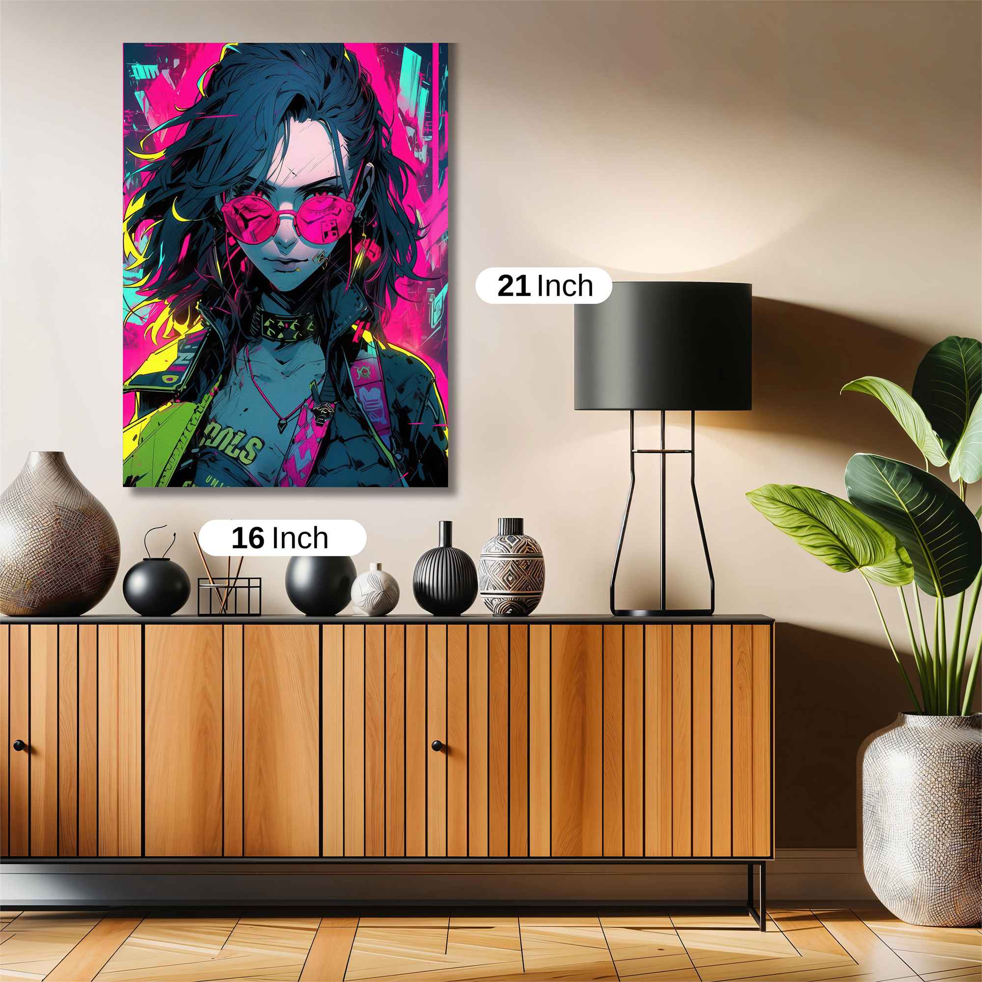 Cyberpunk Vibe Safe Wall Magnetic / M